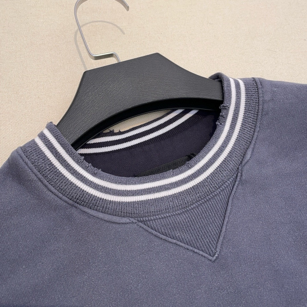 Prada faded navy sweatshirt