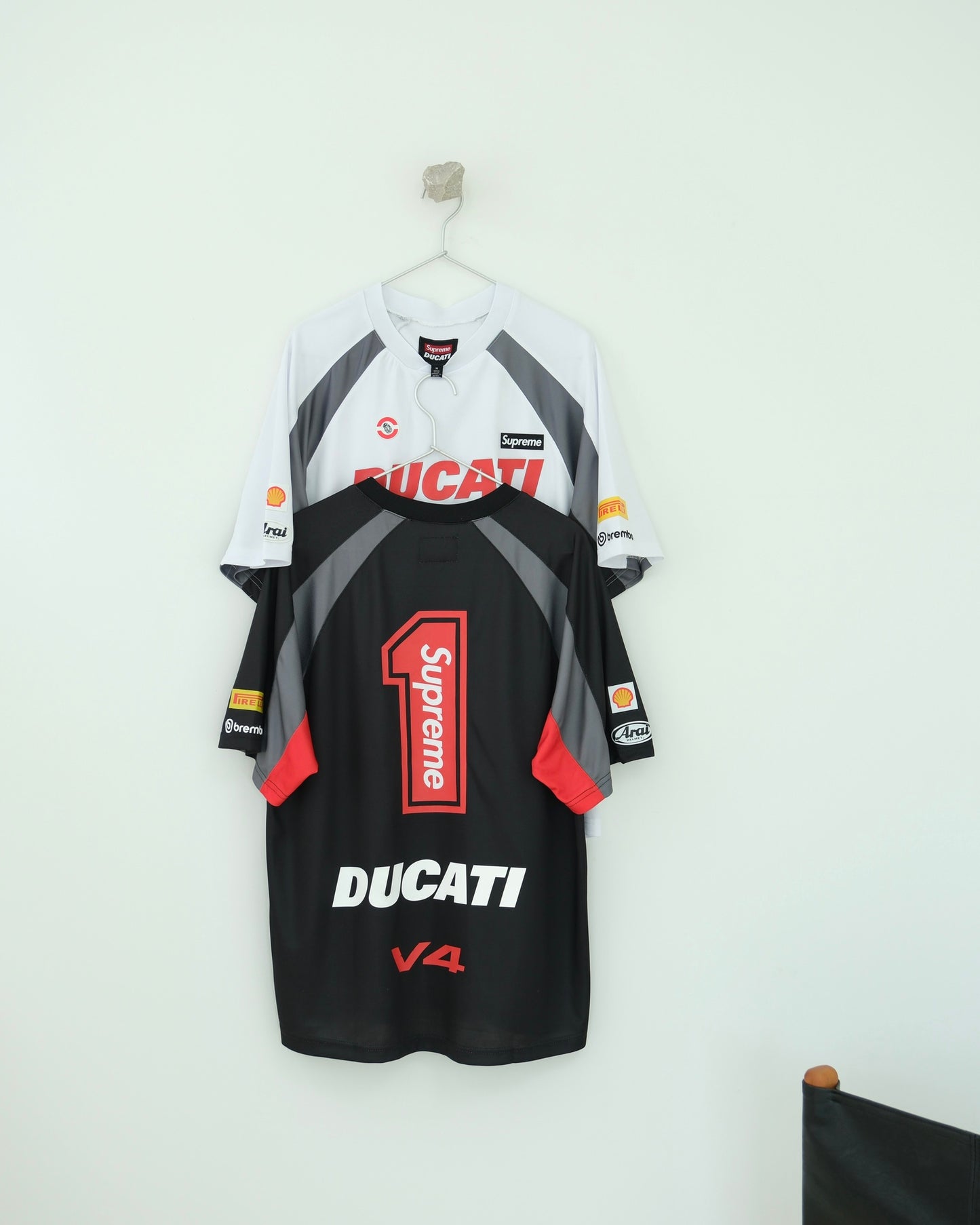 SUP x Ducati Soccer Jersey 'Black'