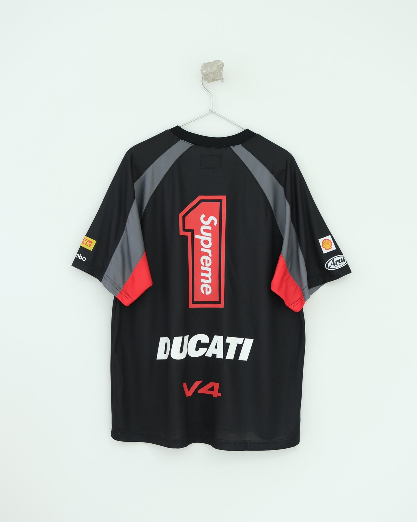 SUP x Ducati Soccer Jersey 'Black'