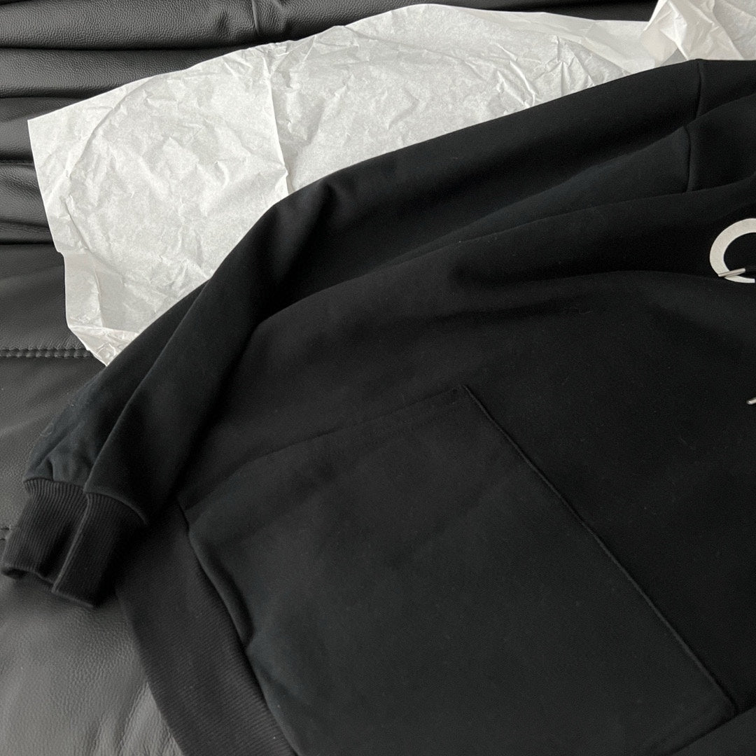 CELINE LOOSE HOODIE IN COTTON FLEECE