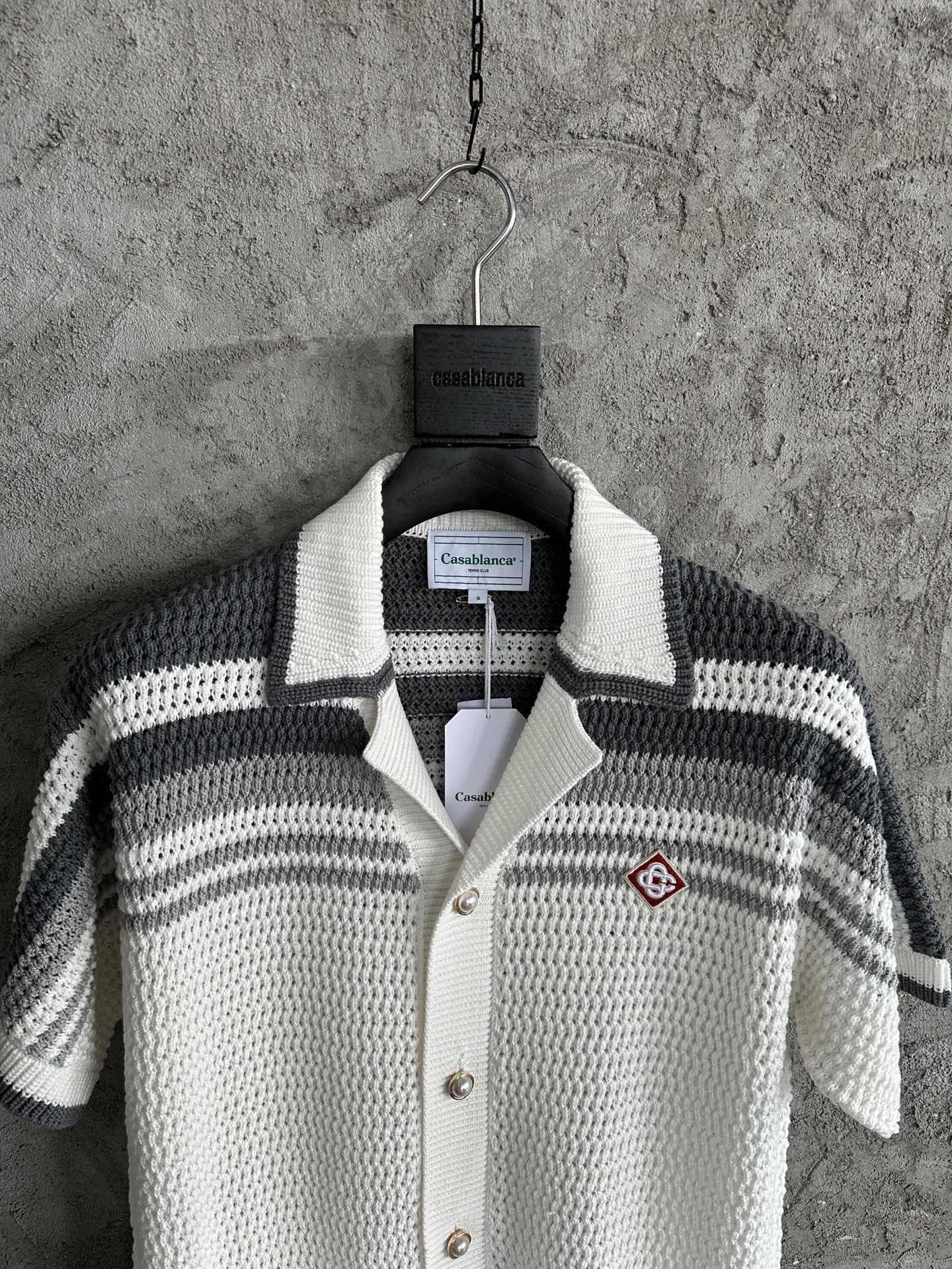Casablanca SS24 Crochet shirt