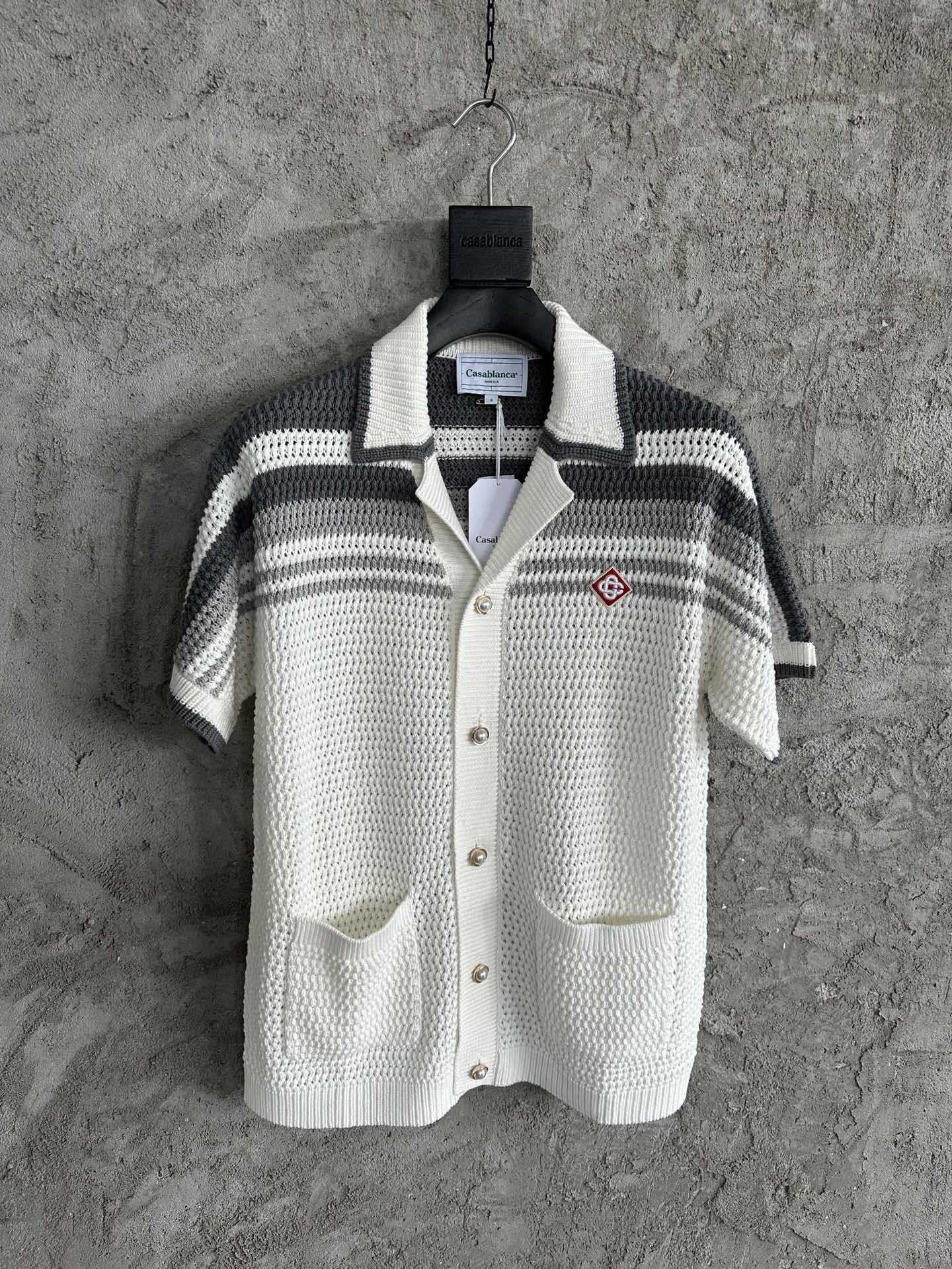 Casablanca SS24 Crochet shirt