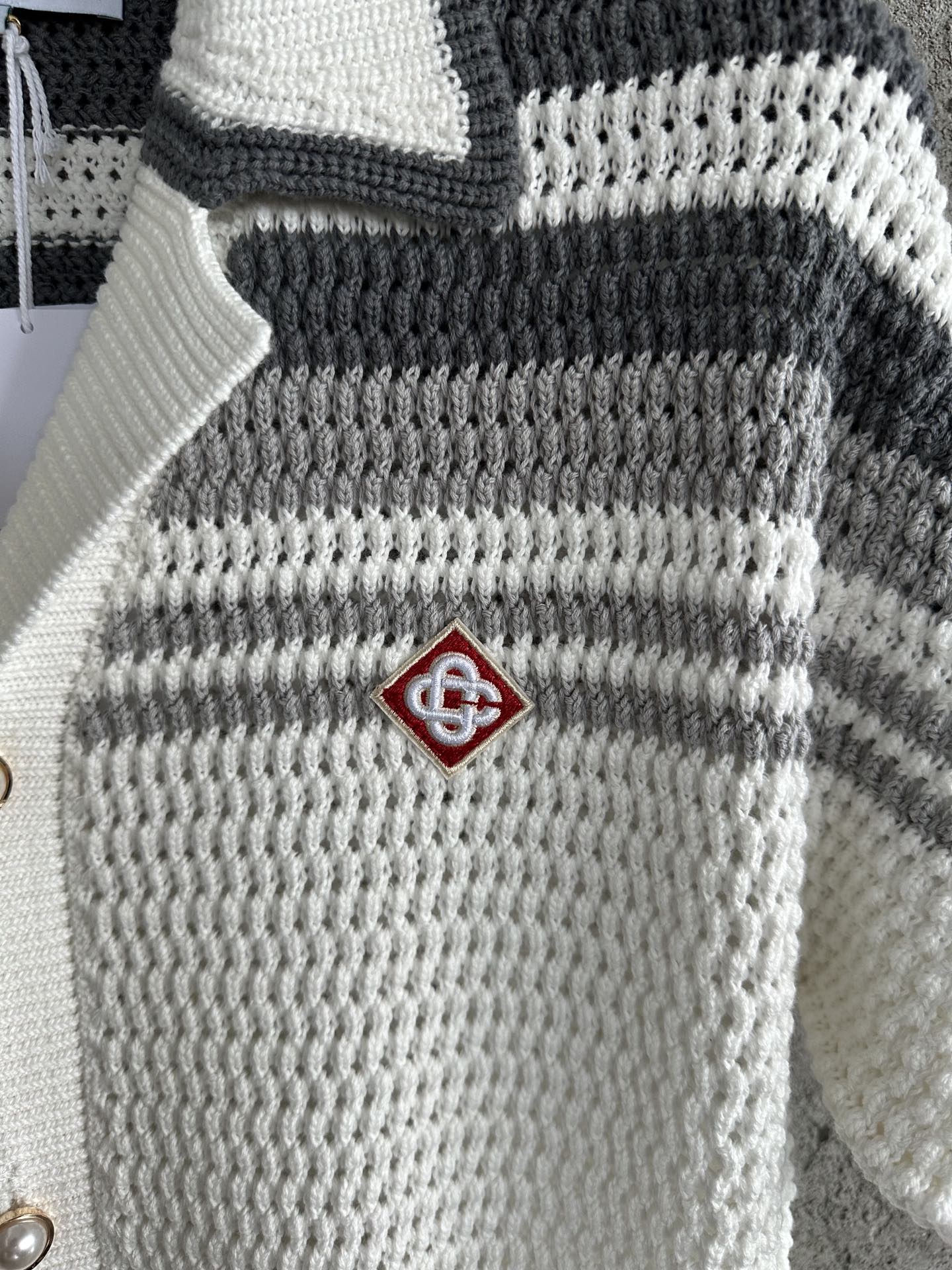 Casablanca SS24 Crochet shirt