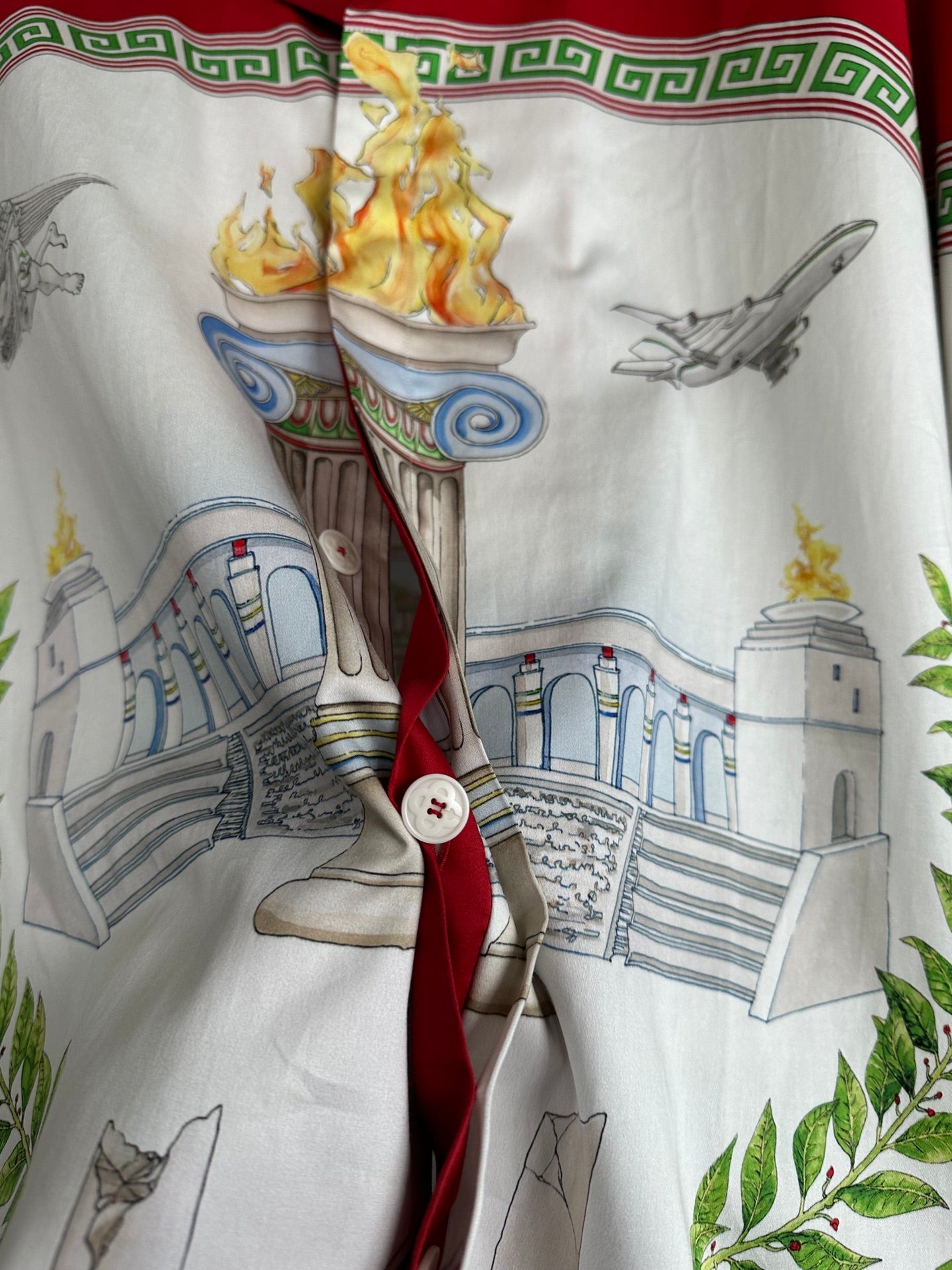 Casablanca Unique Games Cotton Long Sleeve Shirt