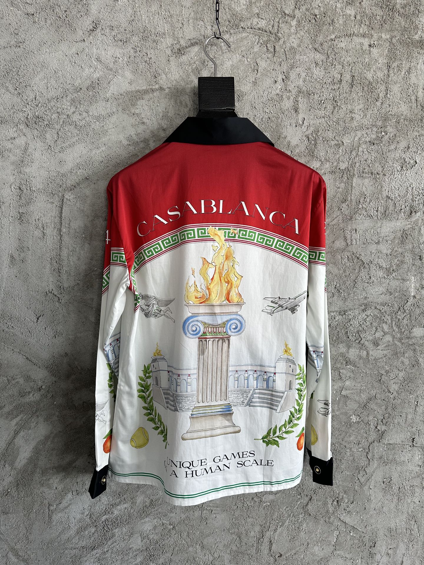 Casablanca Unique Games Cotton Long Sleeve Shirt