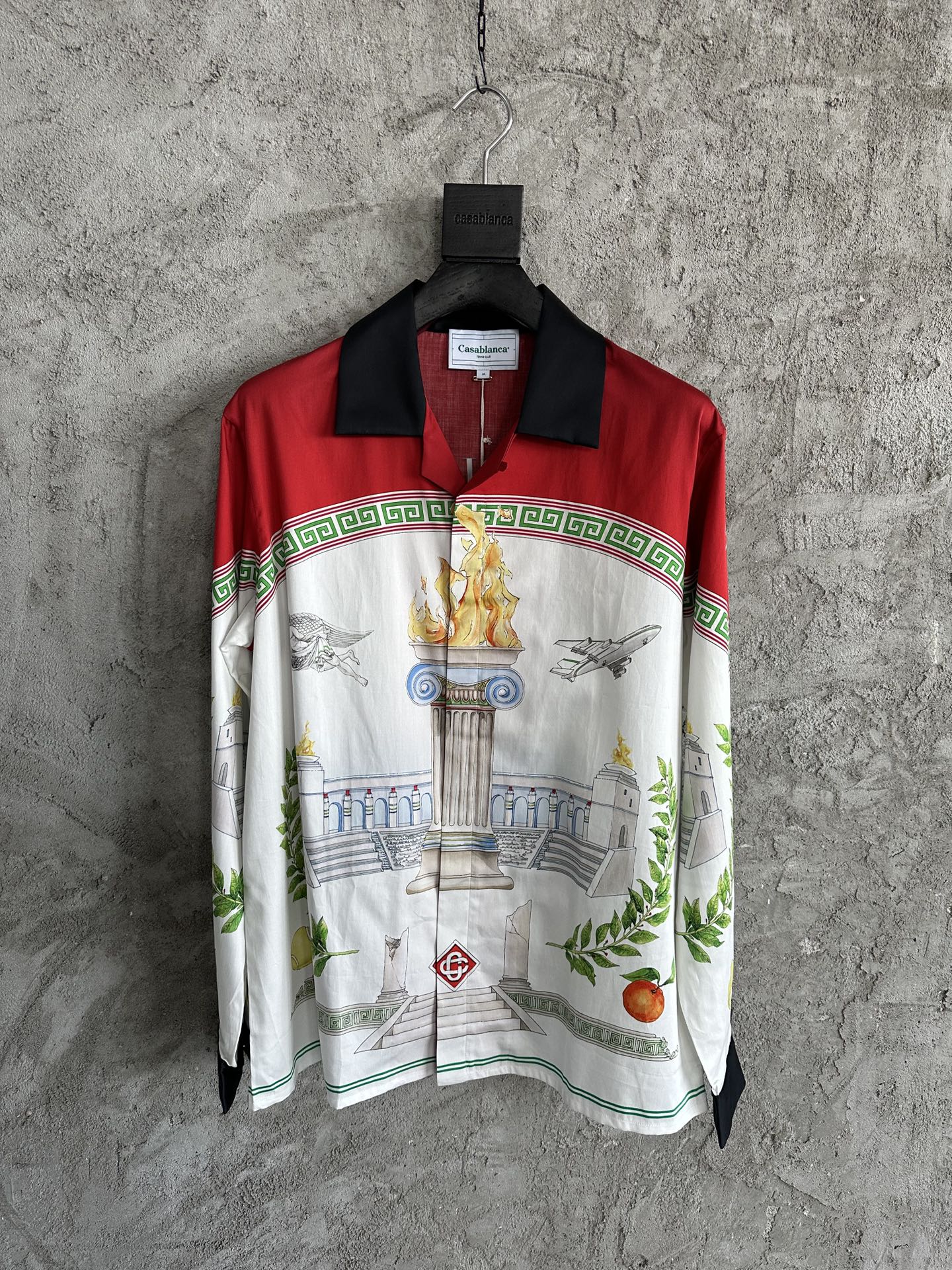 Casablanca Unique Games Cotton Long Sleeve Shirt