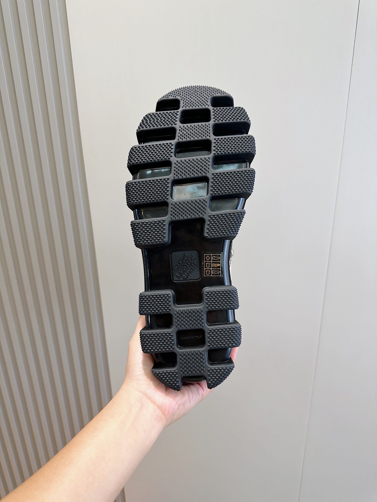 LV Checker Combat Boot 1ACNF2