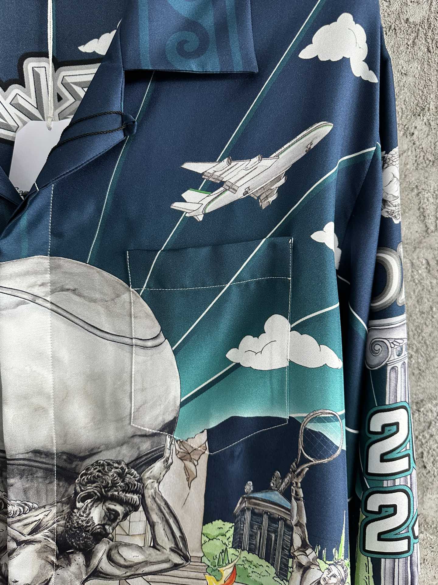 Casablanca Le Temple Du Sport shirt