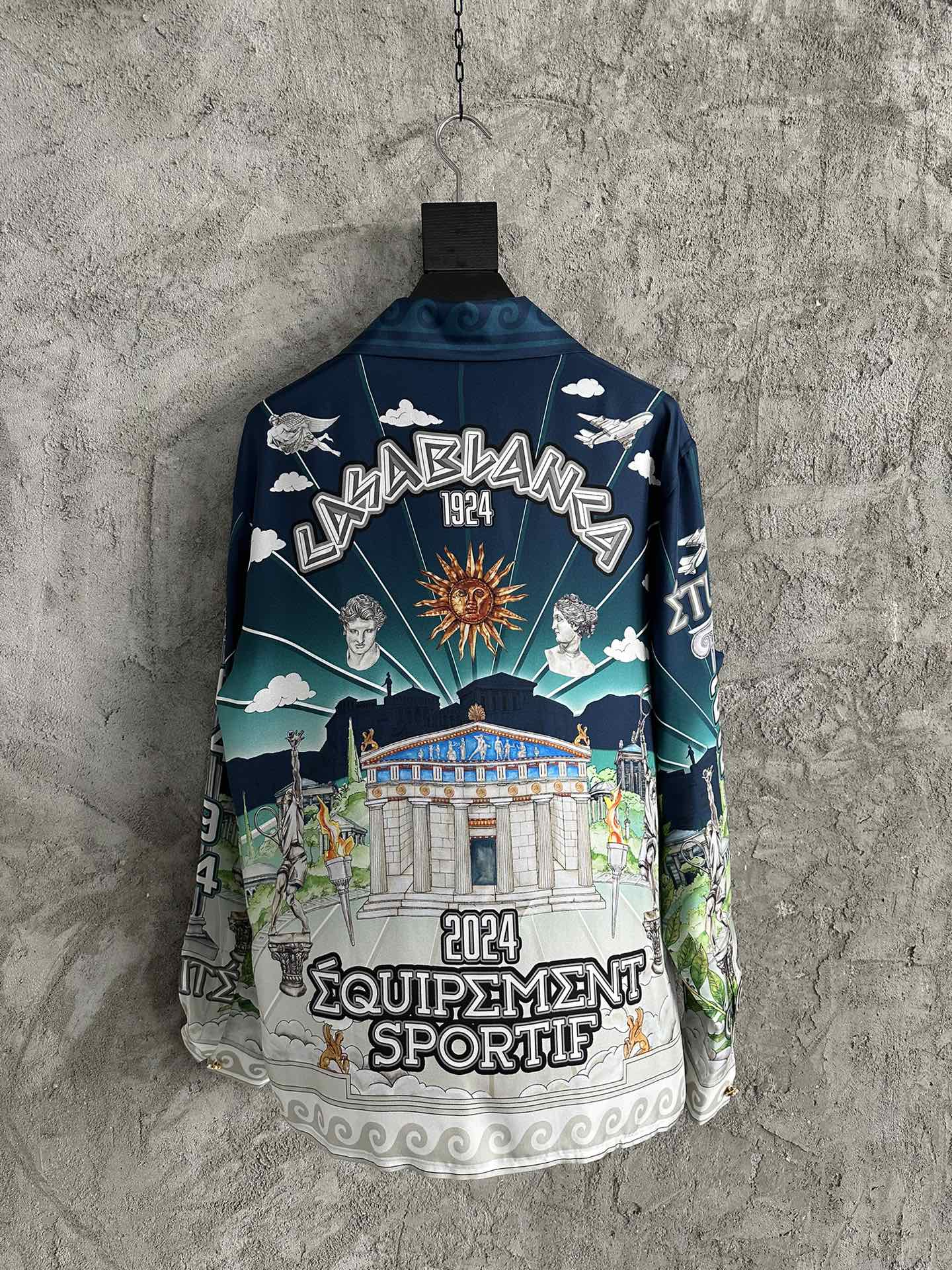 Casablanca Le Temple Du Sport shirt