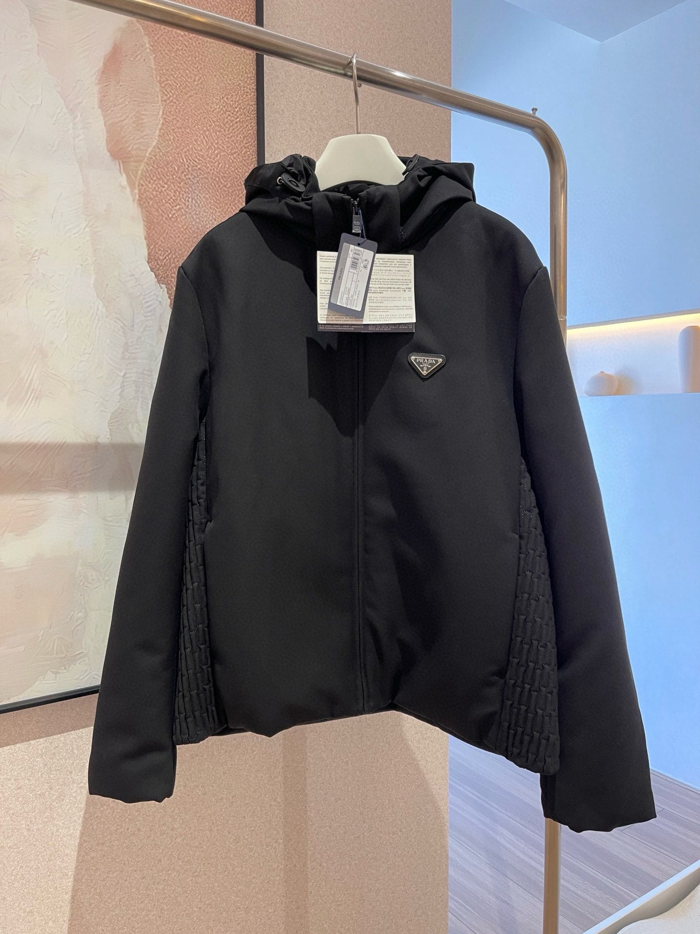 Prada Stretch technical fabric jacket