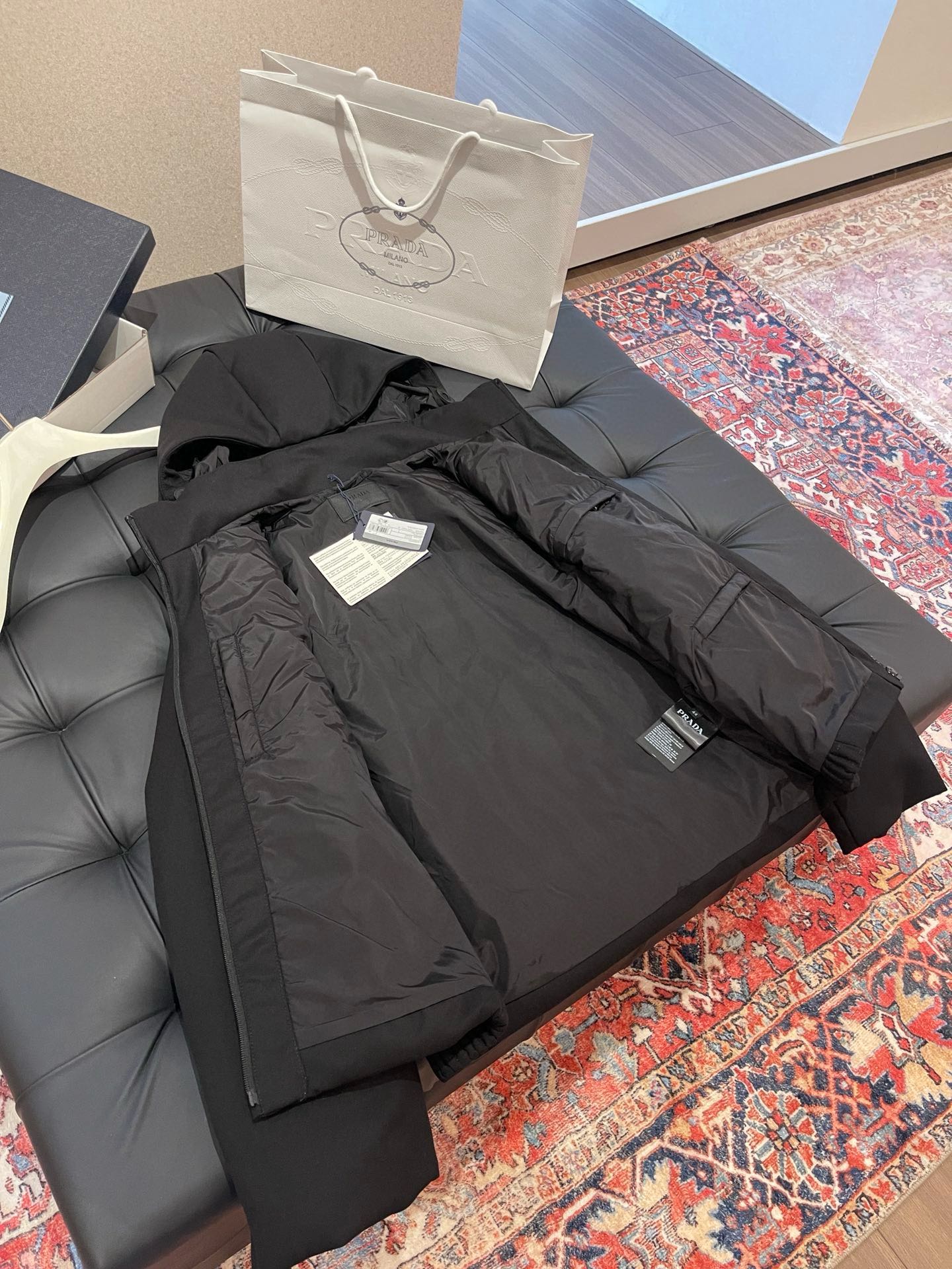 Prada Stretch technical fabric jacket