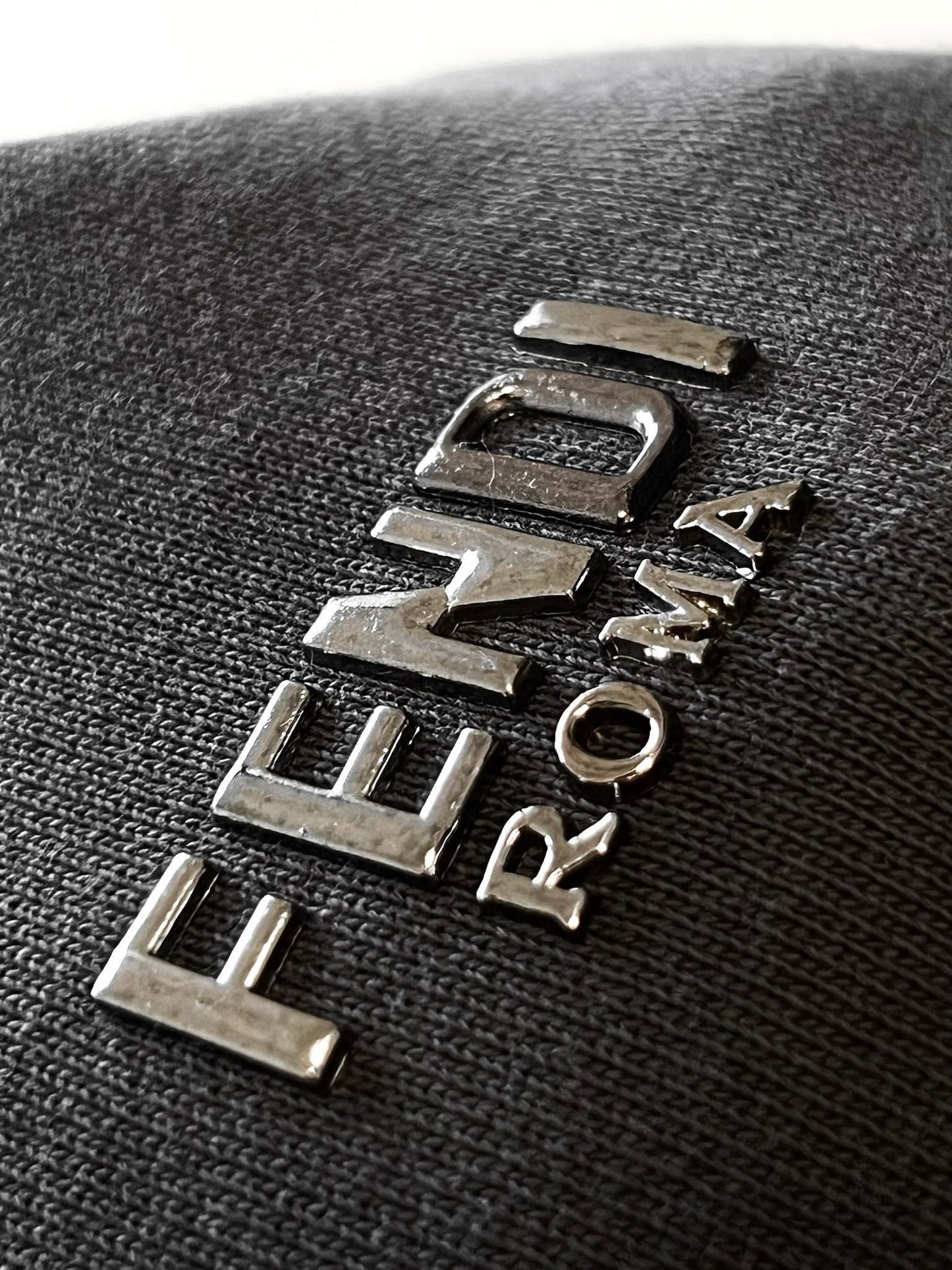Fendi Gray jersey sweatshirt