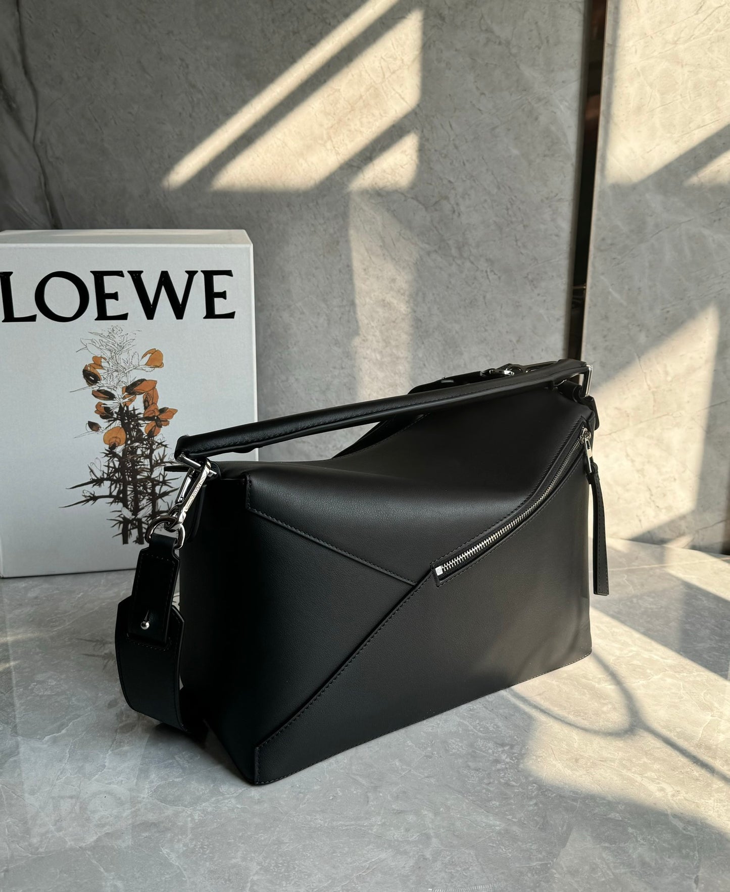 LOEWE Large Puzzle Edge bag