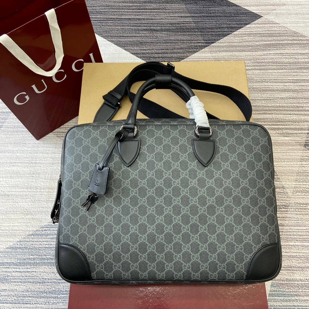 GG Emblem medium briefcase