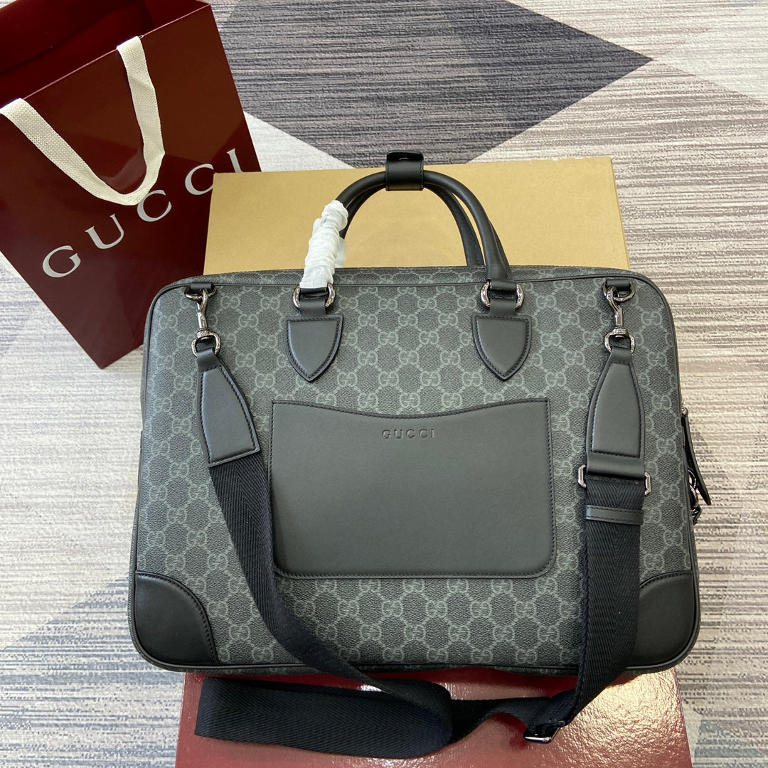 GG Emblem medium briefcase