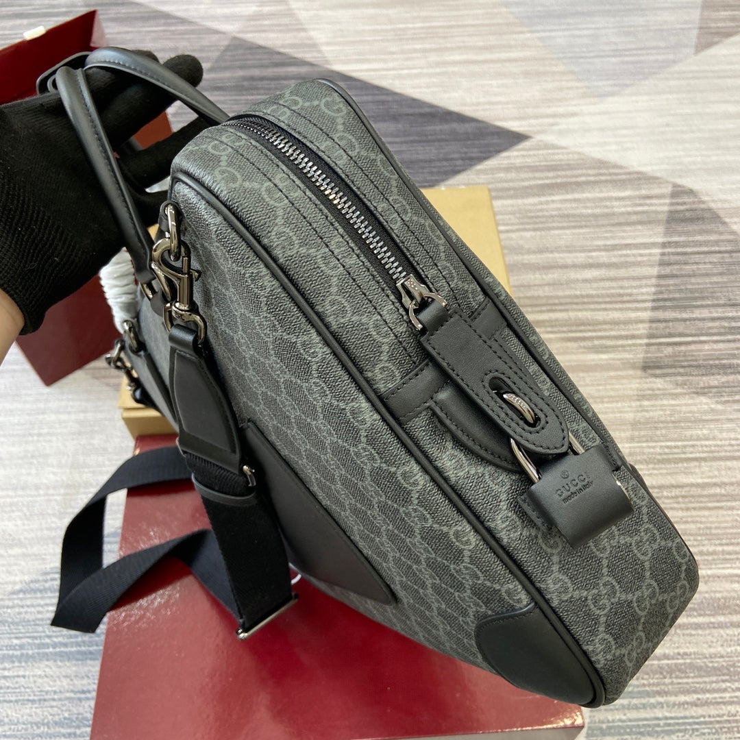 GG Emblem medium briefcase