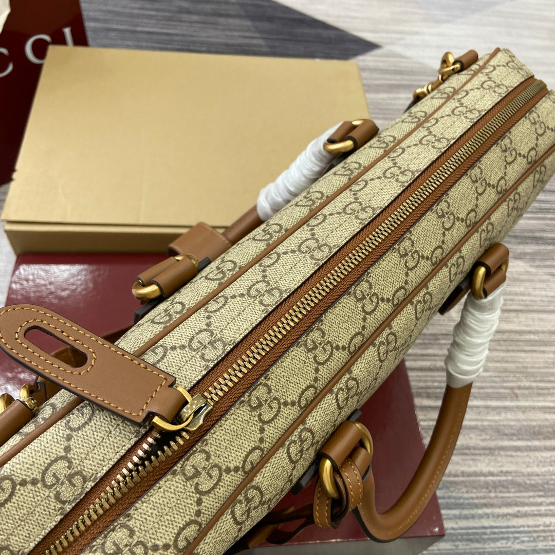 GG Emblem medium briefcase