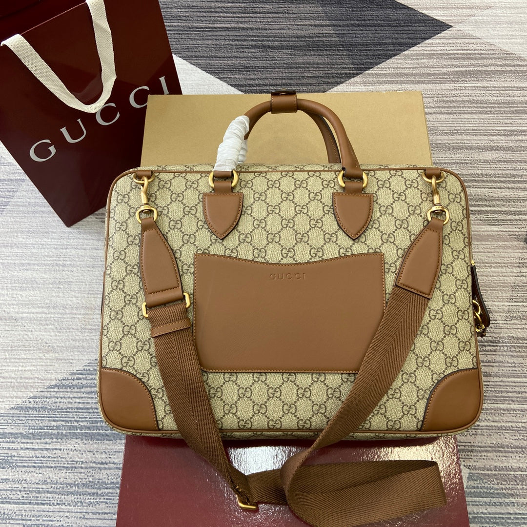 GG Emblem medium briefcase