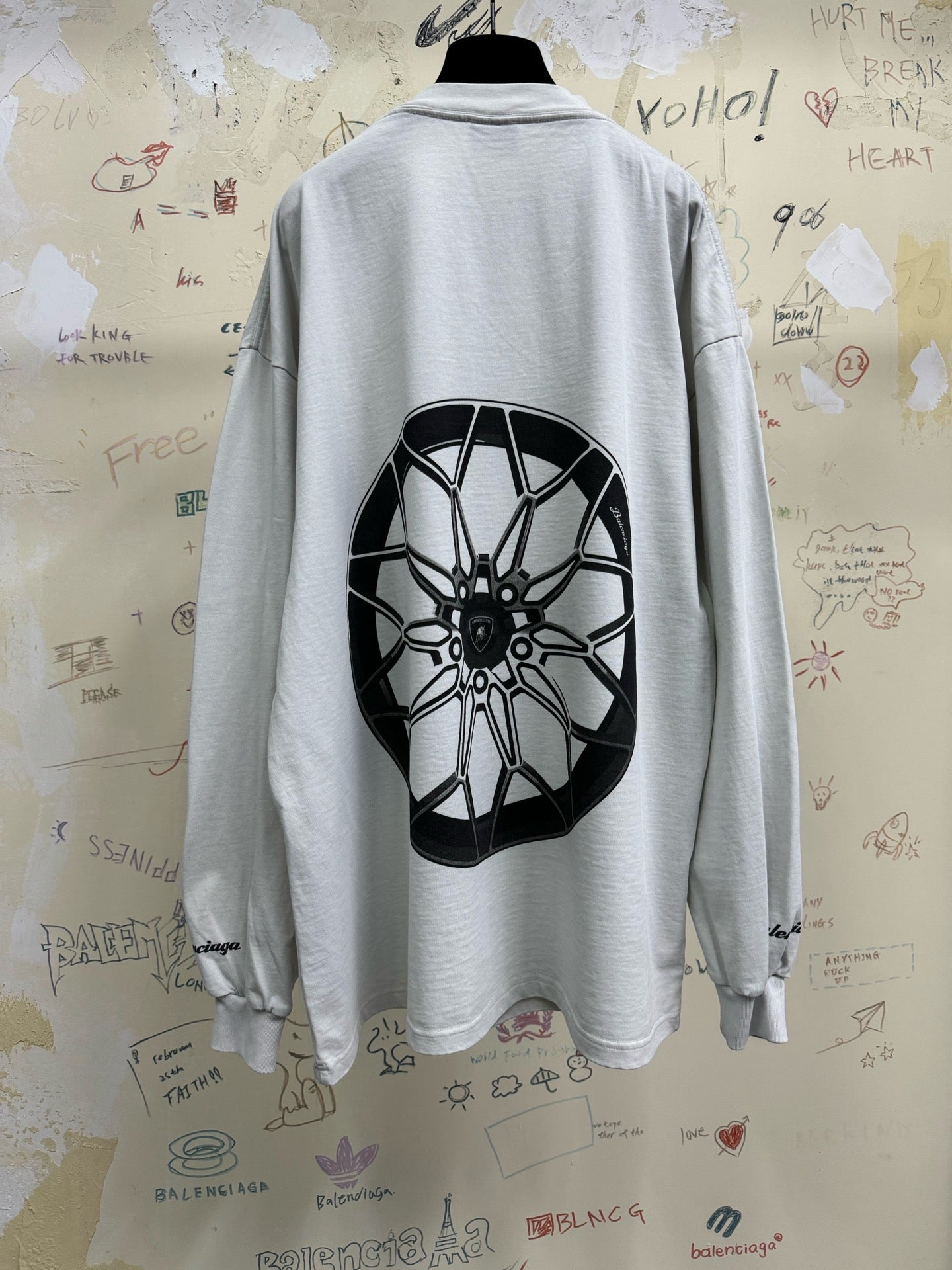 BB AUTOMOBILI LAMBORGHINI T-SHIRT L/S