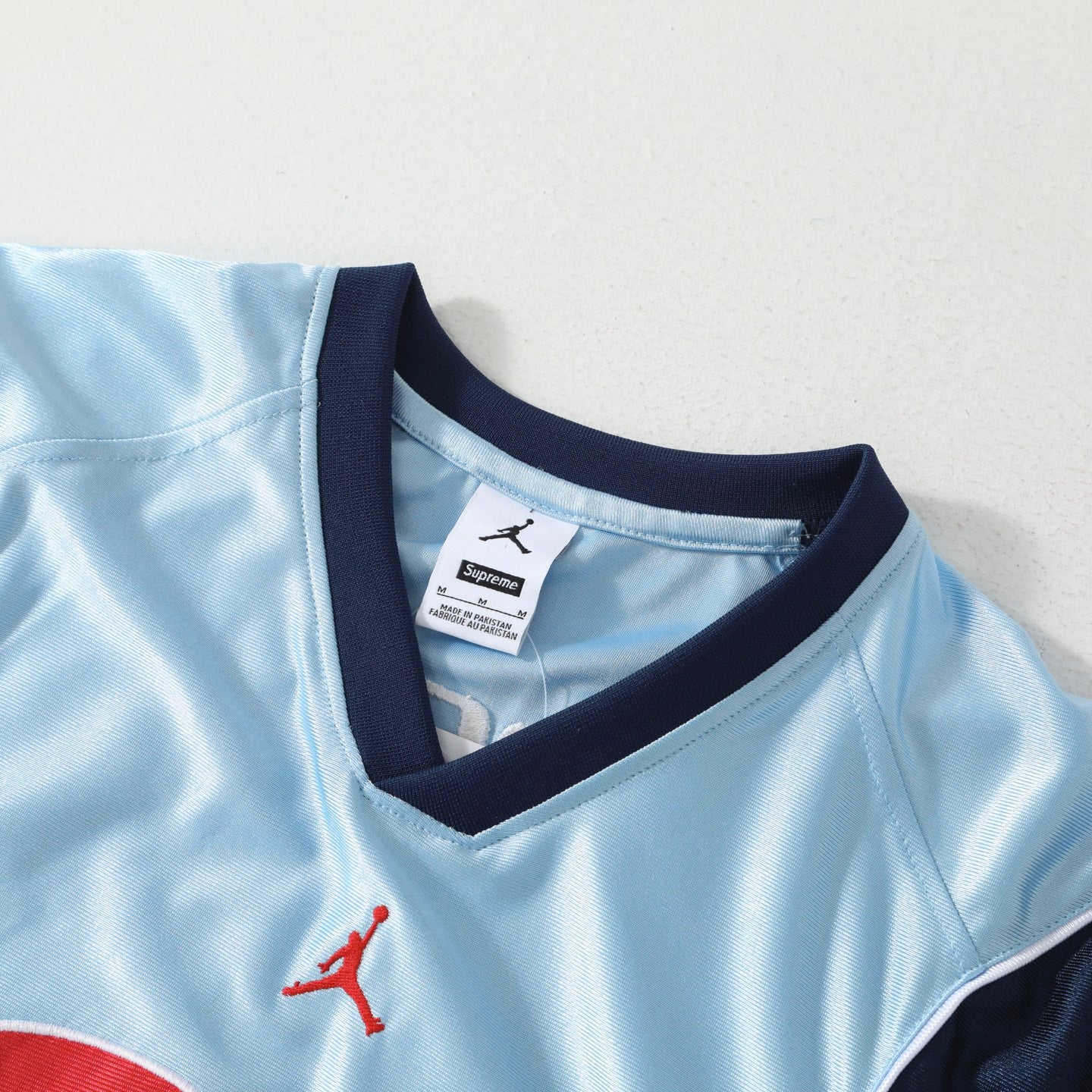 SUP X Jordan warm up jersey