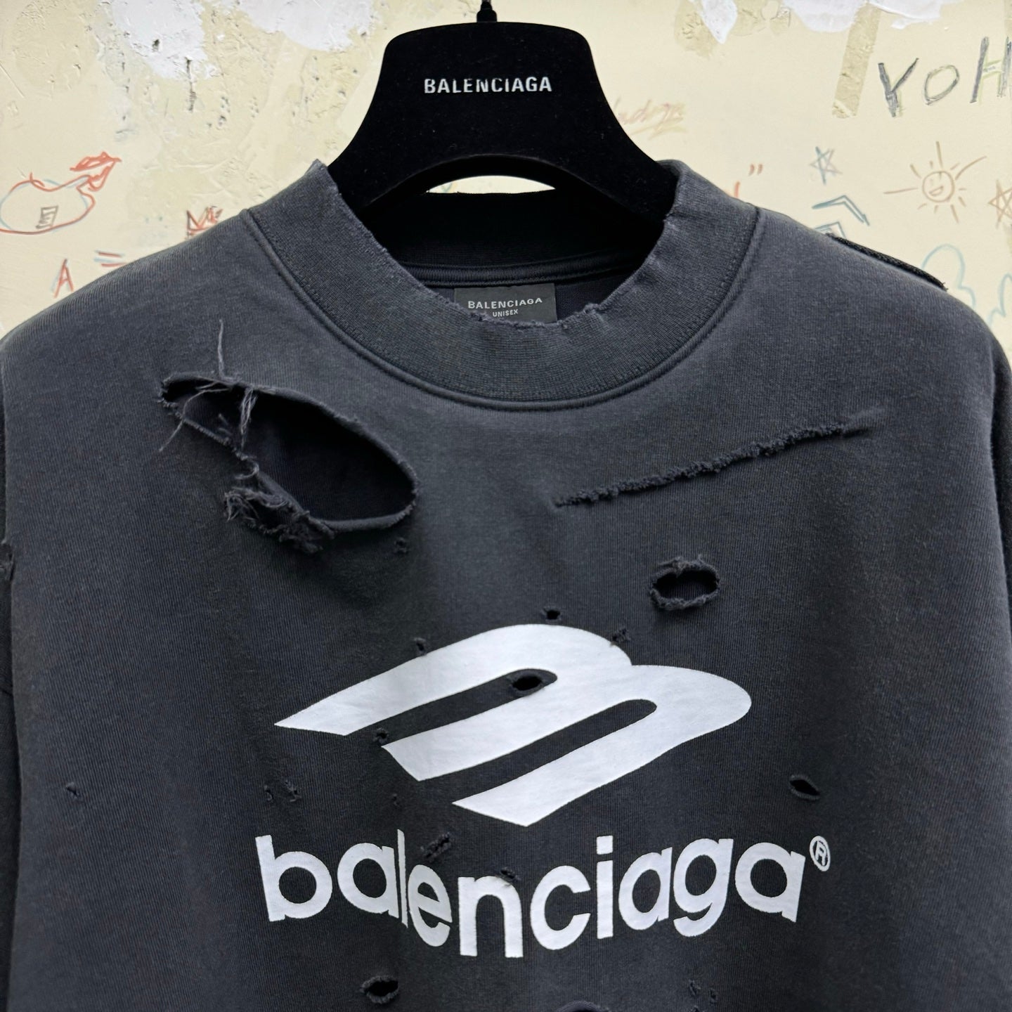BB Men's 3b Sport Icon Layered T-shirt Oversized Fit in Black