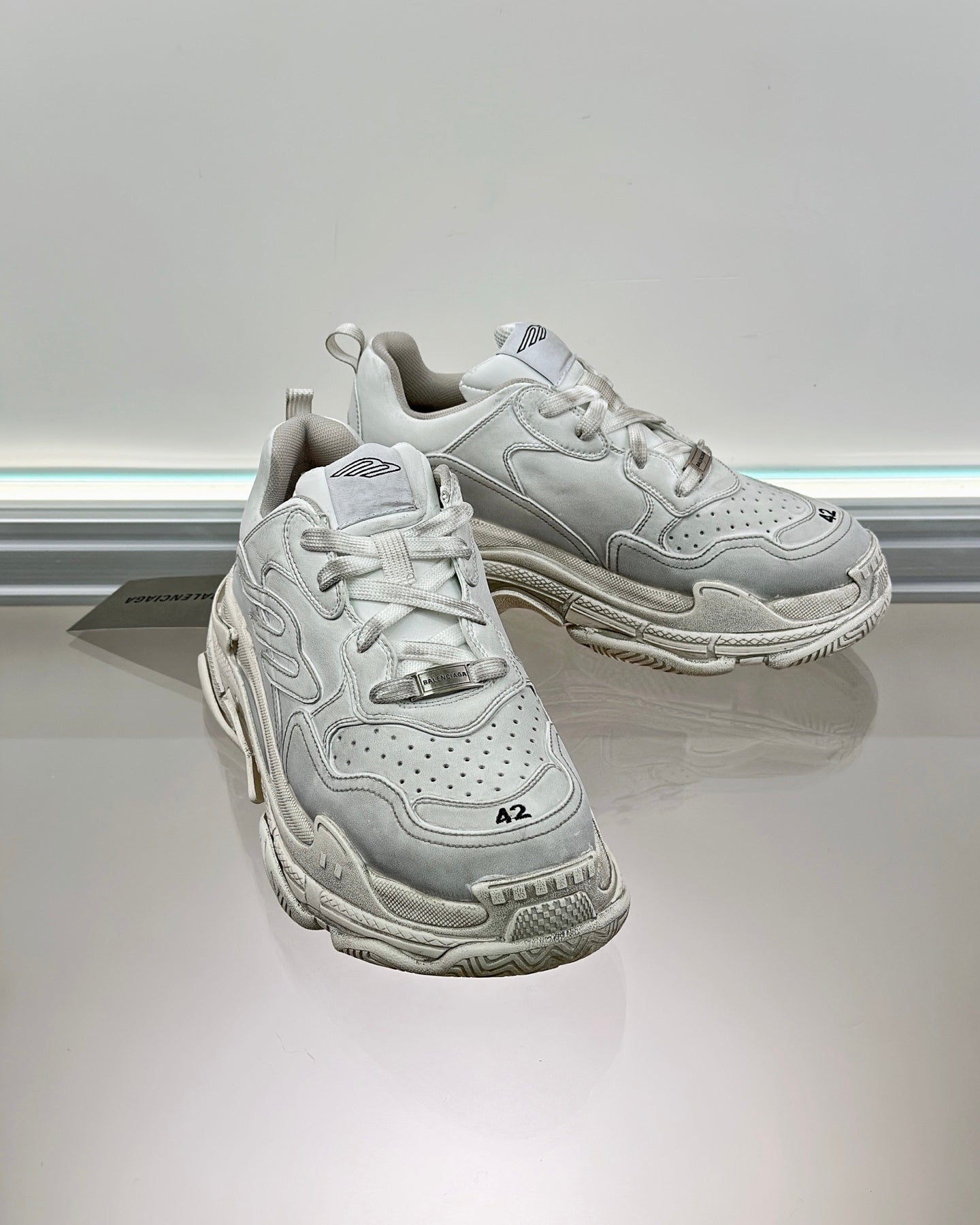 BB Men's Triple S Sporty Sneaker In Faded Color