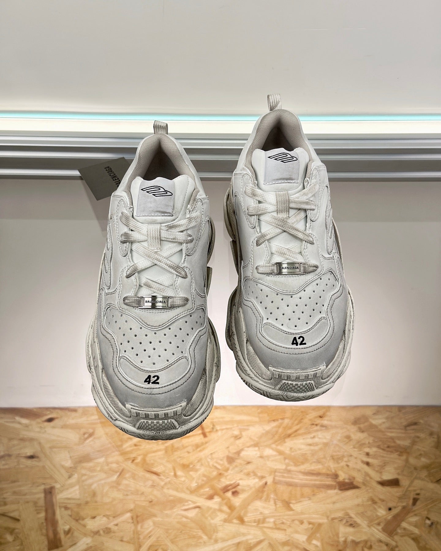 BB Men's Triple S Sporty Sneaker In Faded Color