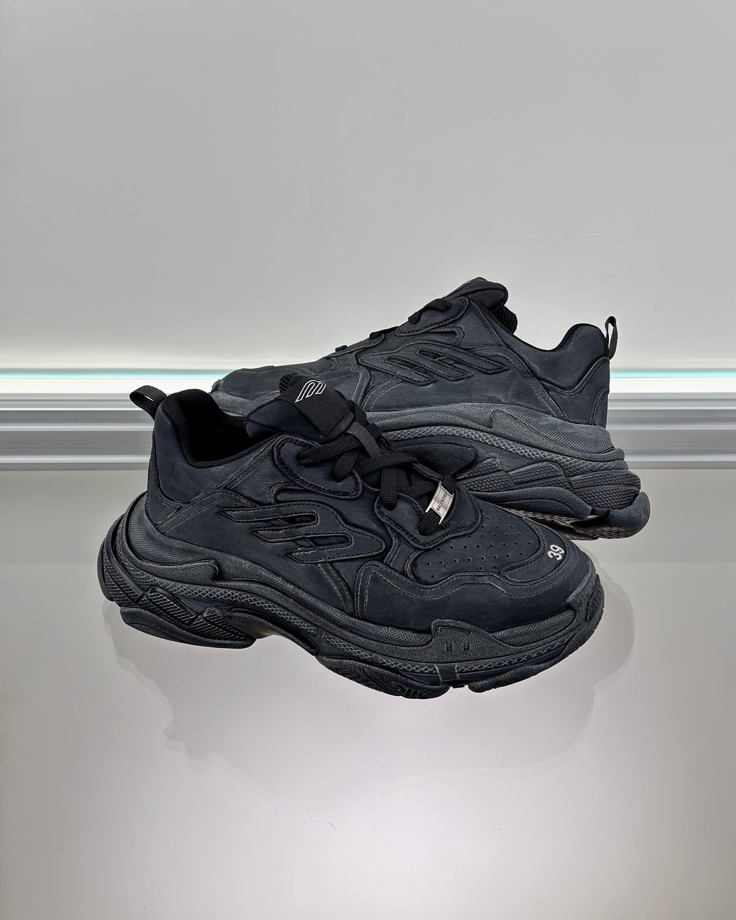 BB Men's Triple S Sporty Sneaker In Faded Color