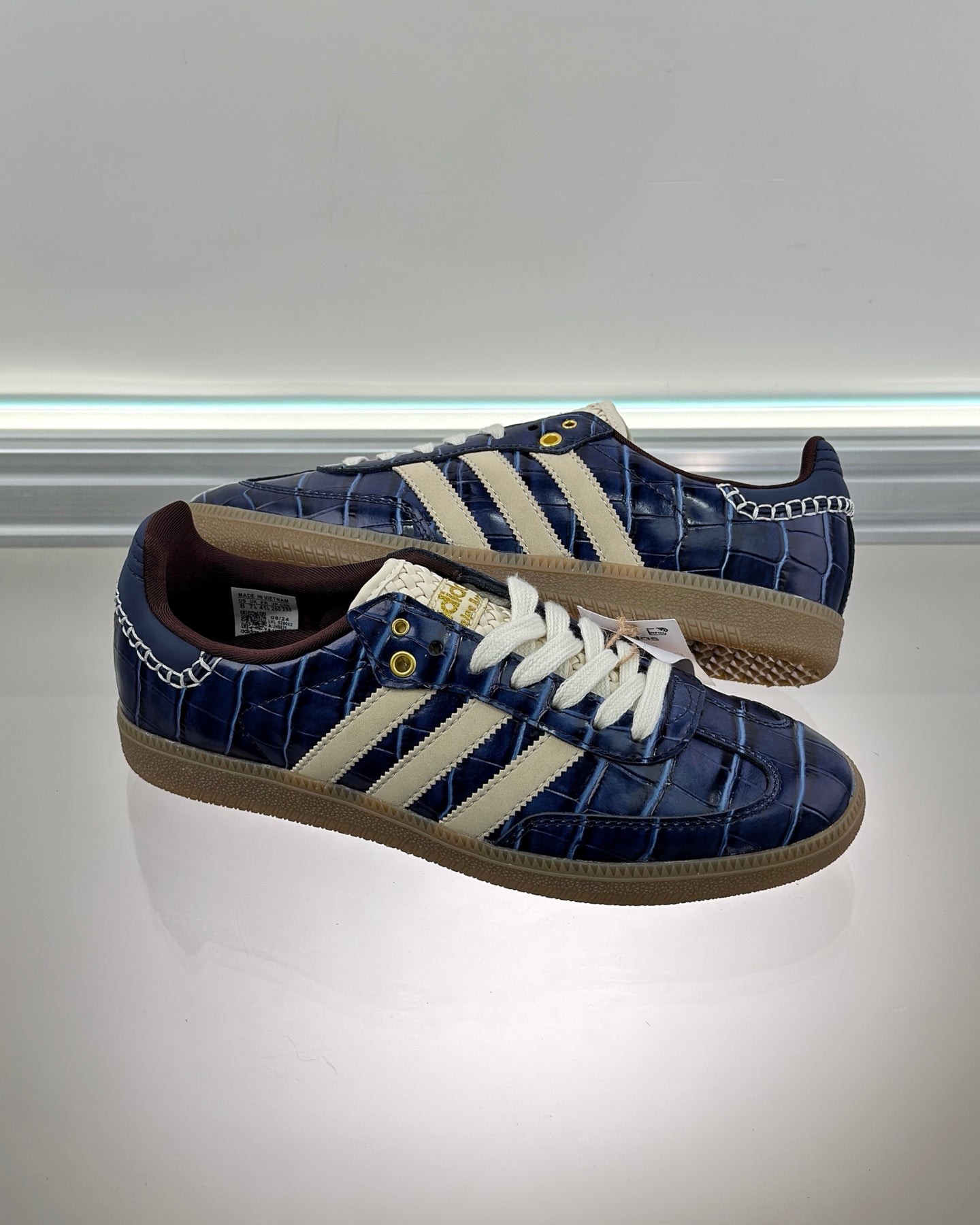 Wales Bonner x Samba OG 'Croc - Collegiate Navy'