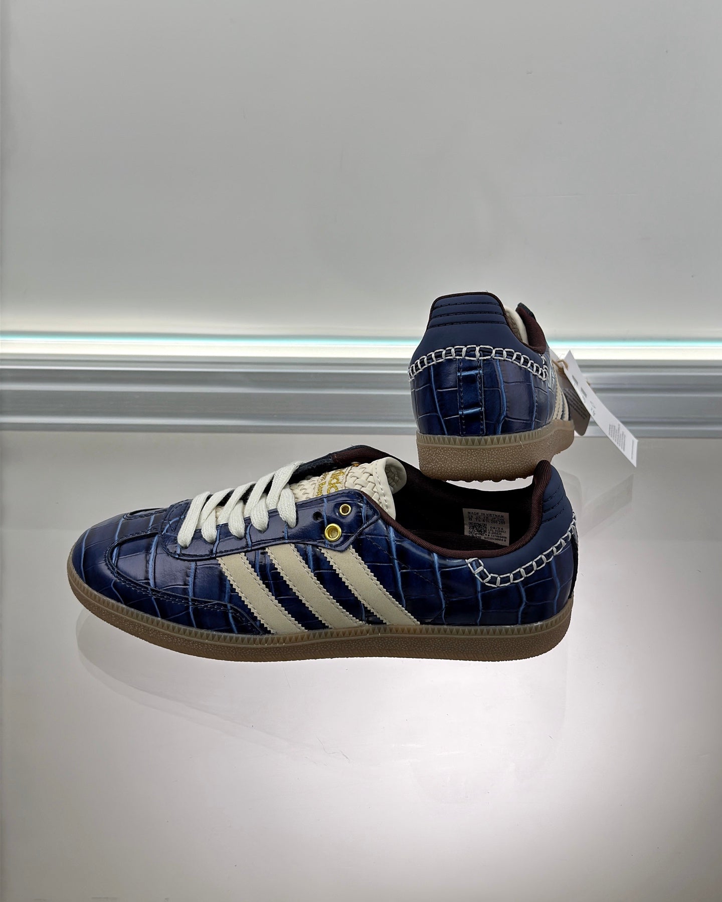 Wales Bonner x Samba OG 'Croc - Collegiate Navy'