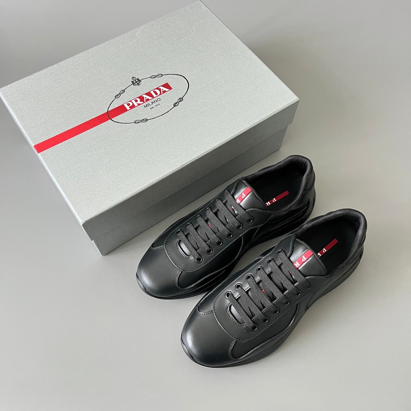 Prada America's Cup nappa leather sneakers
