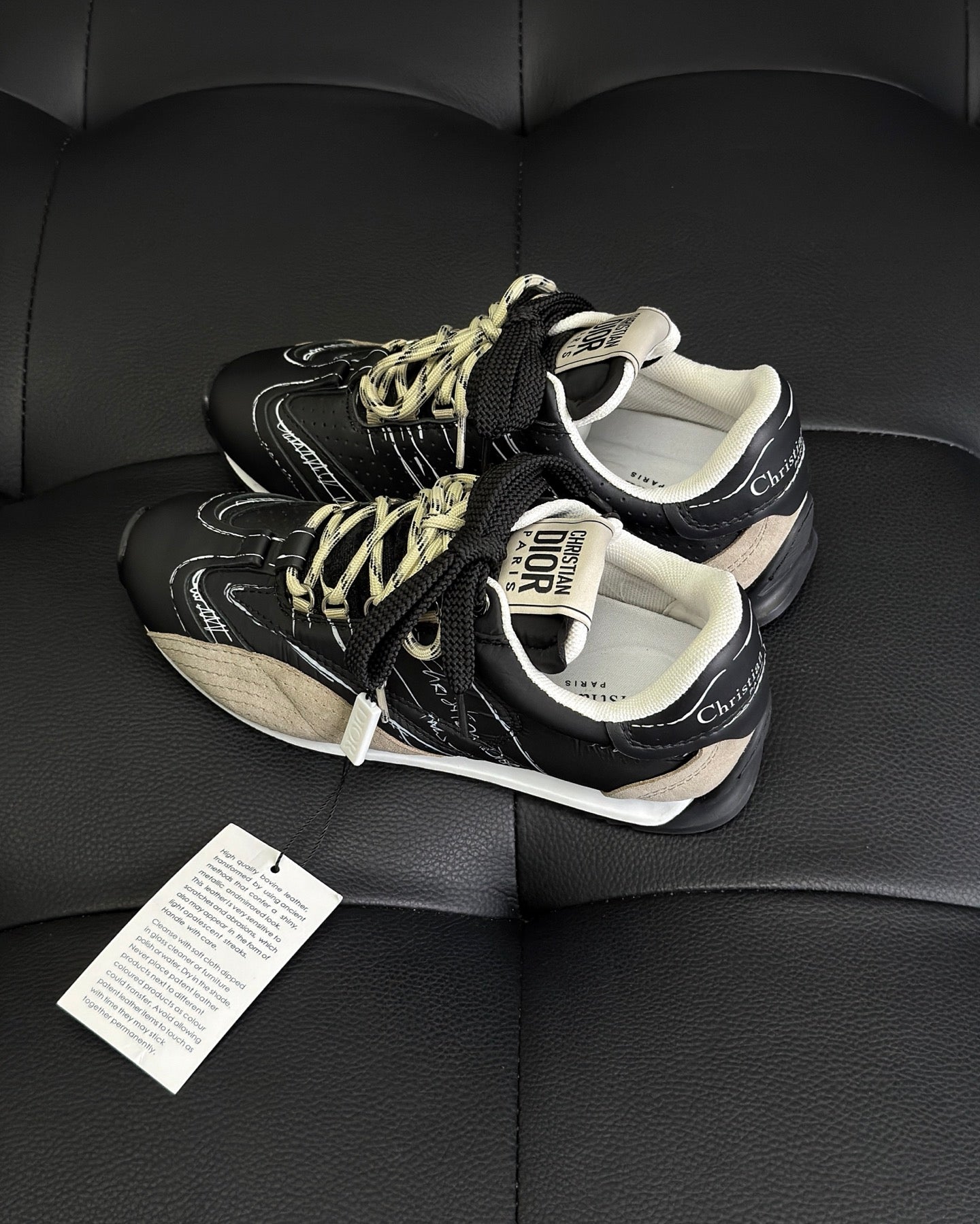 Dior D-Sketch Sneaker Black nylon