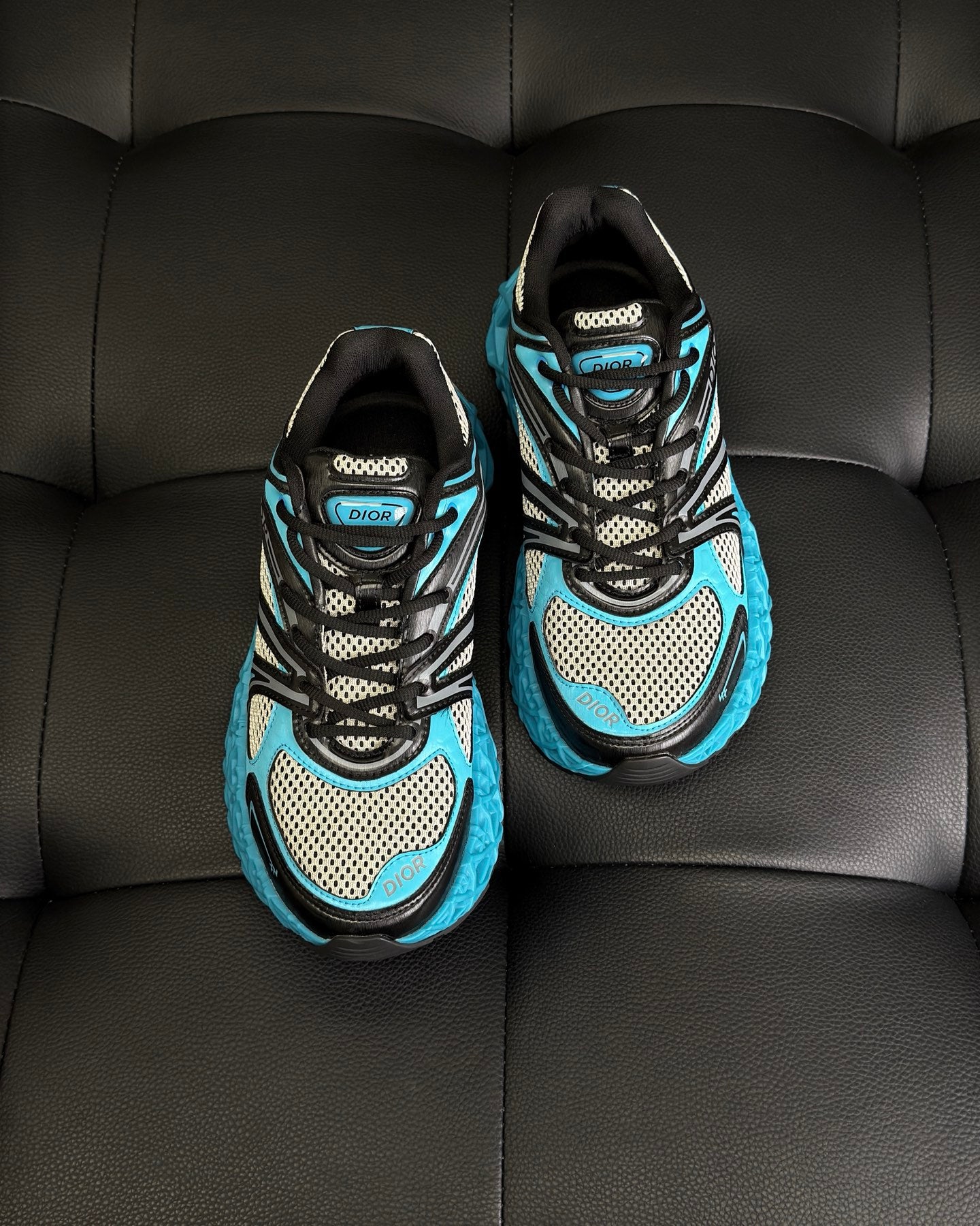Dior B35 NXXT Sneaker – Neon blue