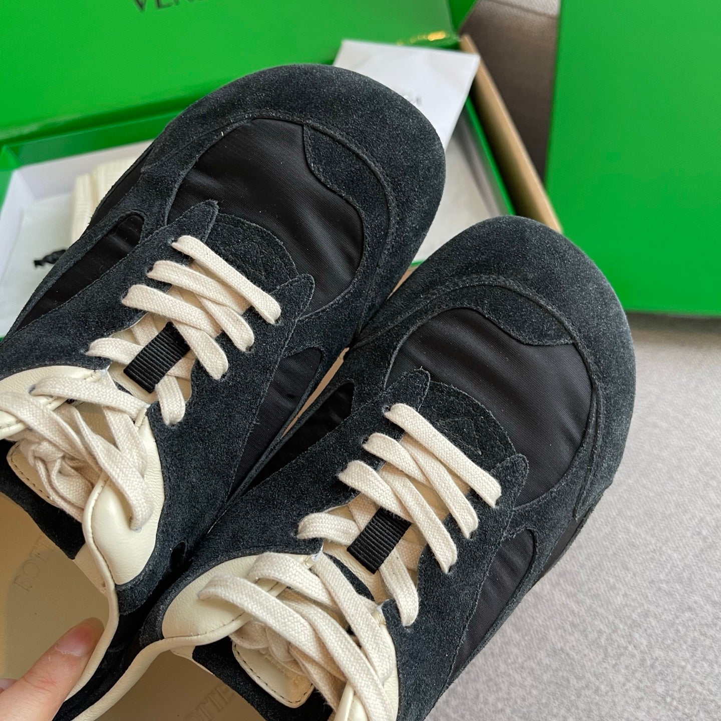 Bottega Veneta Orbit Flash Sneakers Black