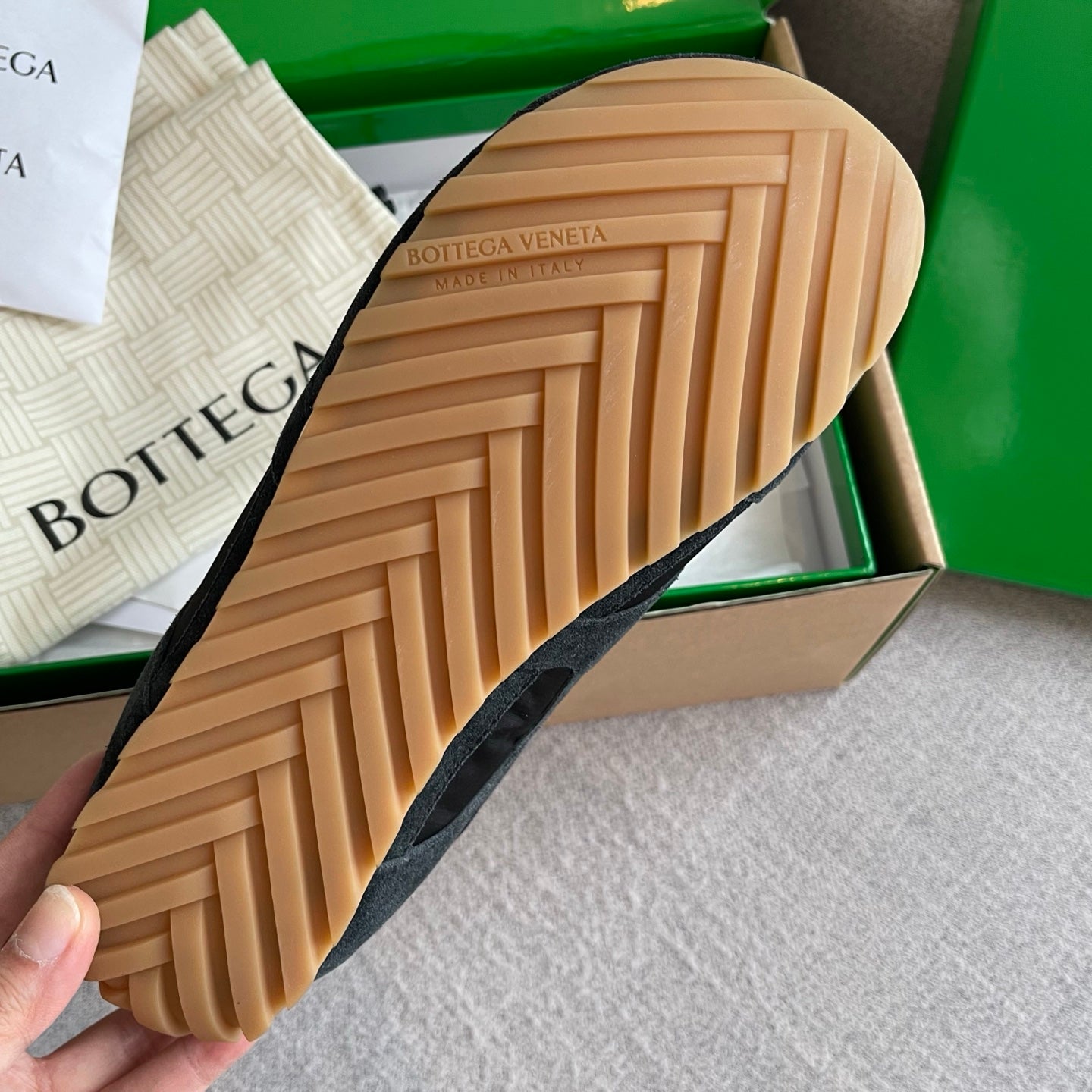 Bottega Veneta Orbit Flash Sneakers Black