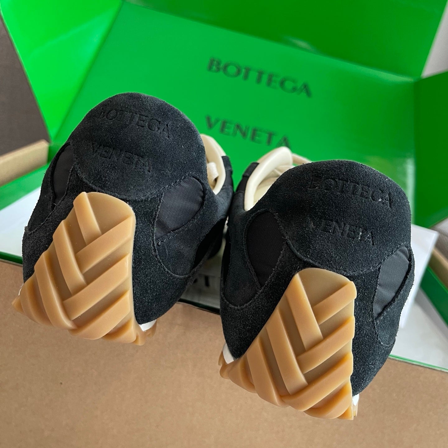 Bottega Veneta Orbit Flash Sneakers Black