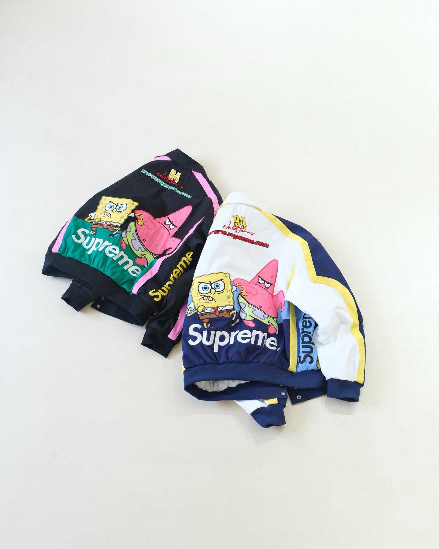 SUP X Supreme x SPONGEBOB SQUAREPANTS X JEFF HAMILTON Jacket