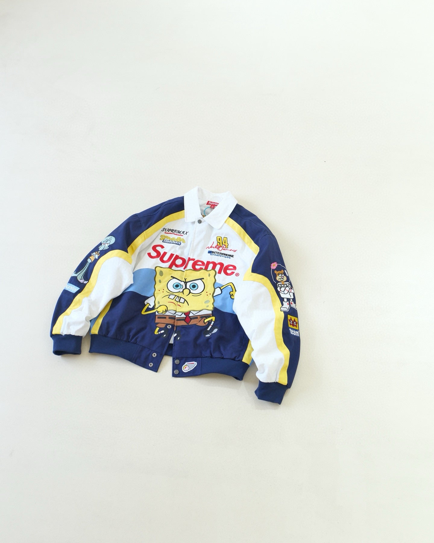 SUP X Supreme x SPONGEBOB SQUAREPANTS X JEFF HAMILTON Jacket