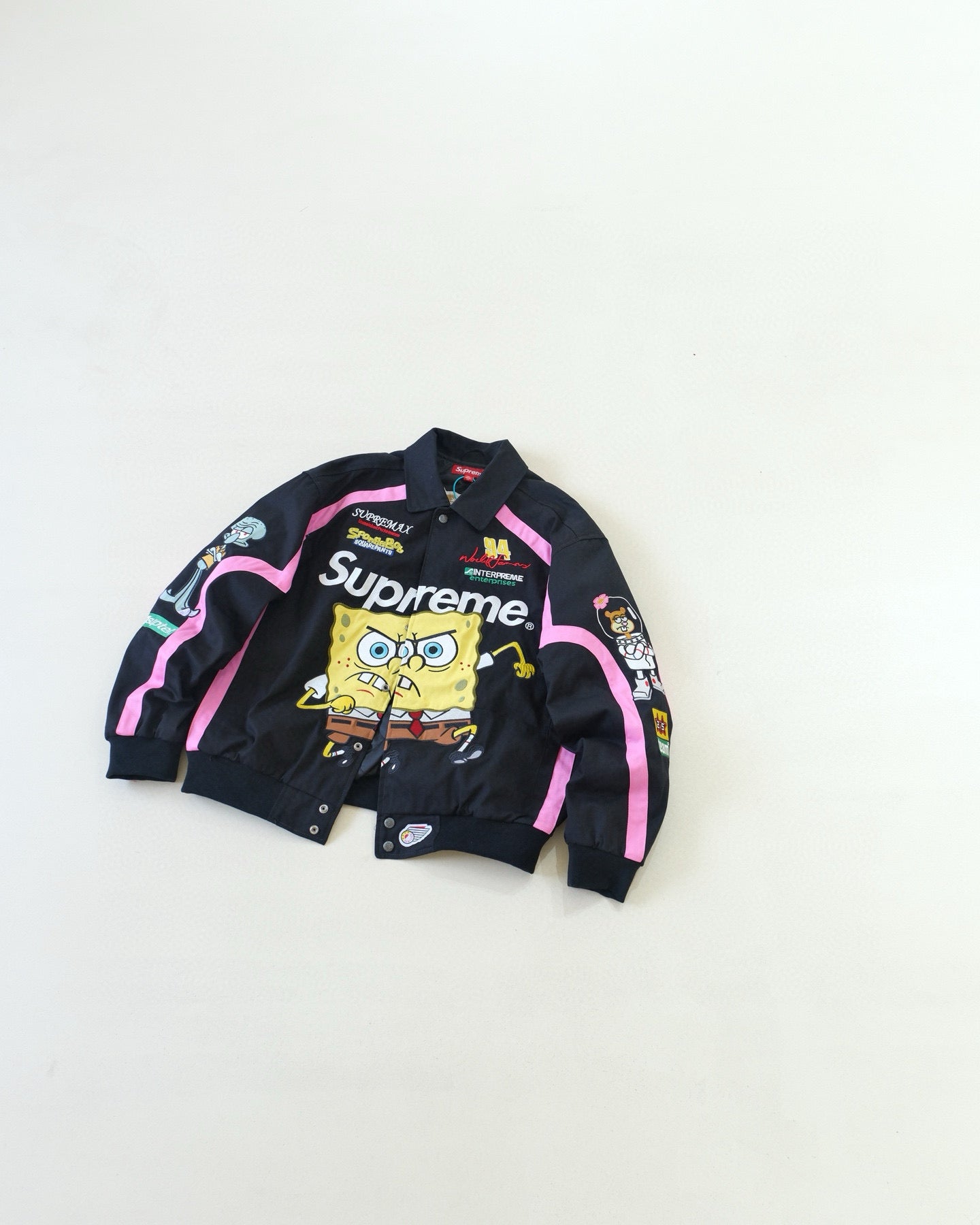 SUP X Supreme x SPONGEBOB SQUAREPANTS X JEFF HAMILTON Jacket