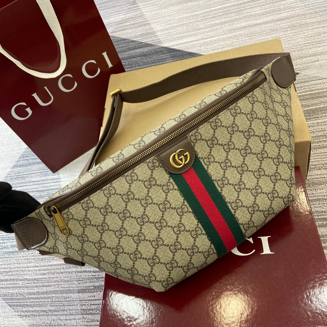 GG Ophidia small belt bag
