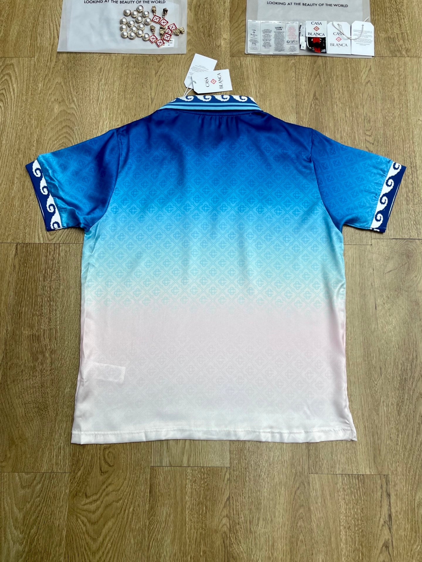 Casablanca Jacquard Gradient Football Shirt