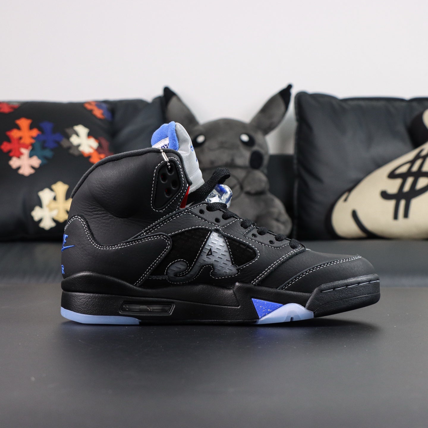 Awake NY x Air Jordan 5 Retro 'Black Racer Blue'