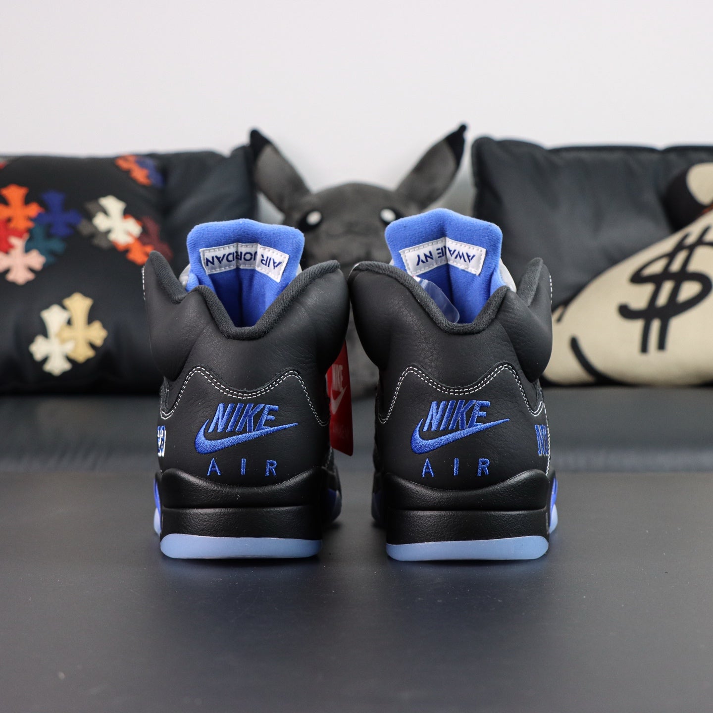 Awake NY x Air Jordan 5 Retro 'Black Racer Blue'
