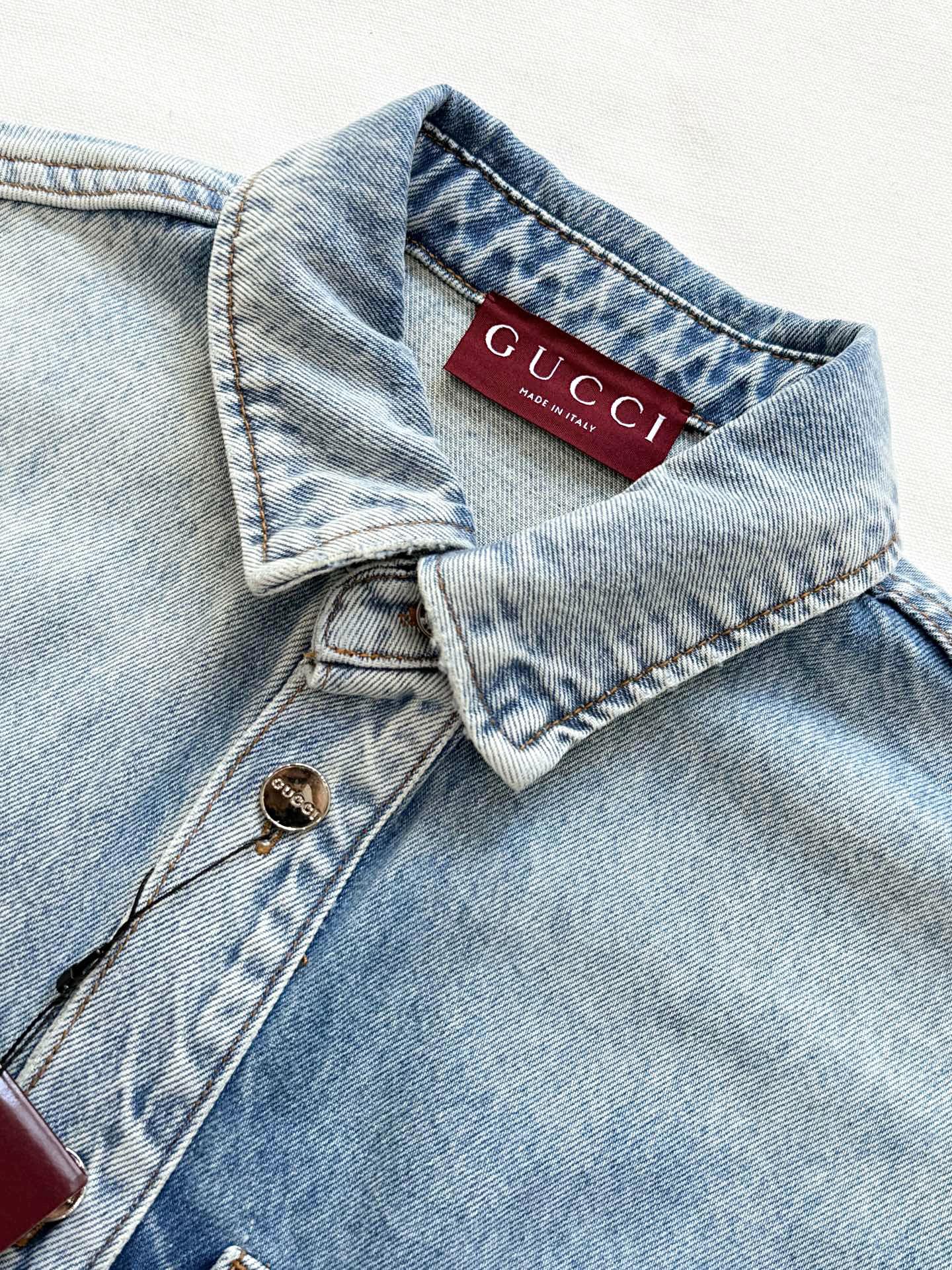 GG Cotton denim shirt