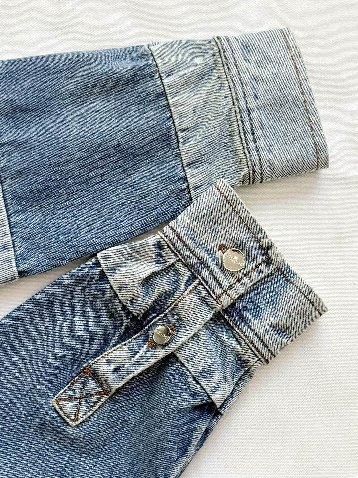 GG Cotton denim shirt