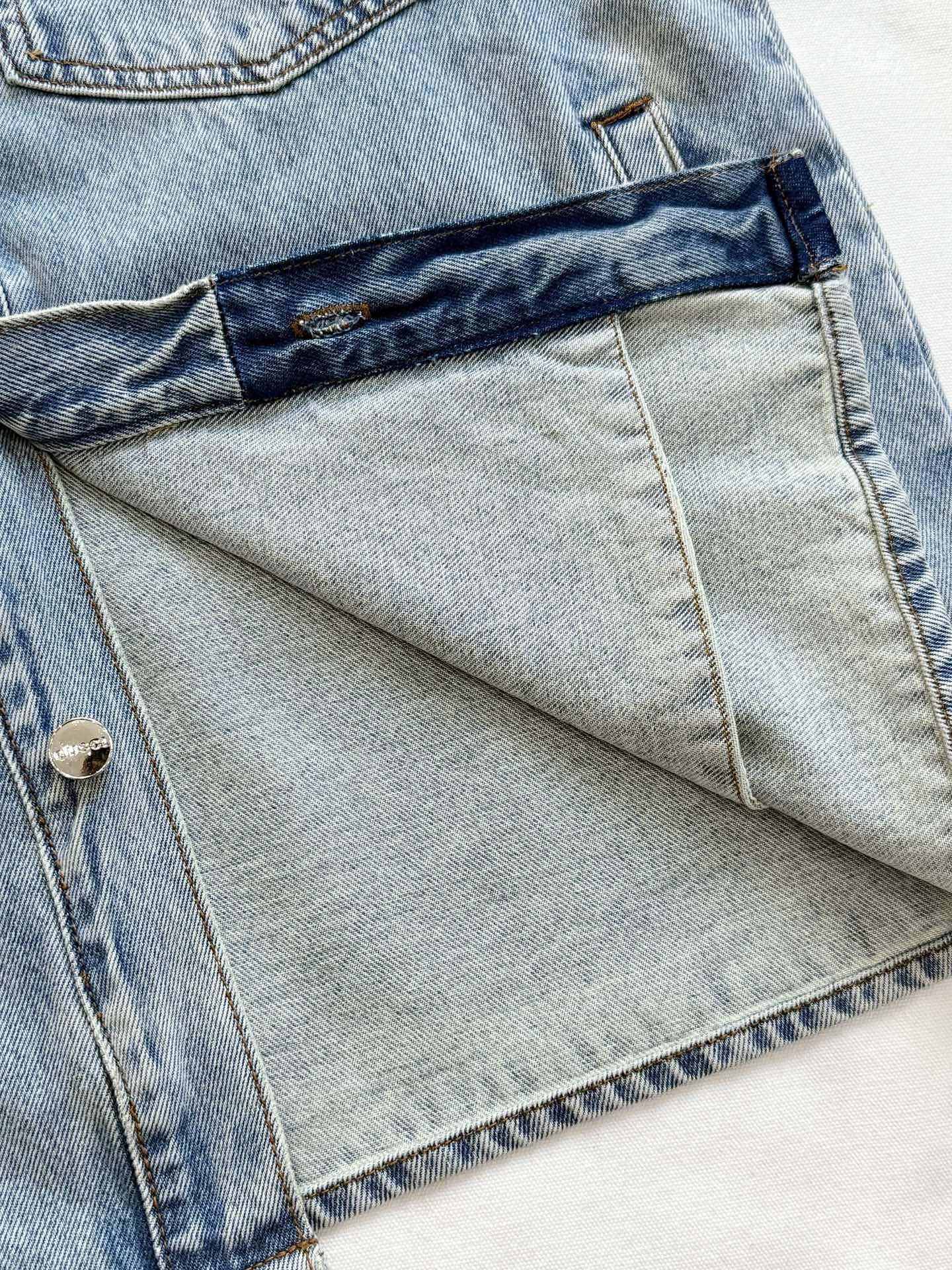 GG Cotton denim shirt