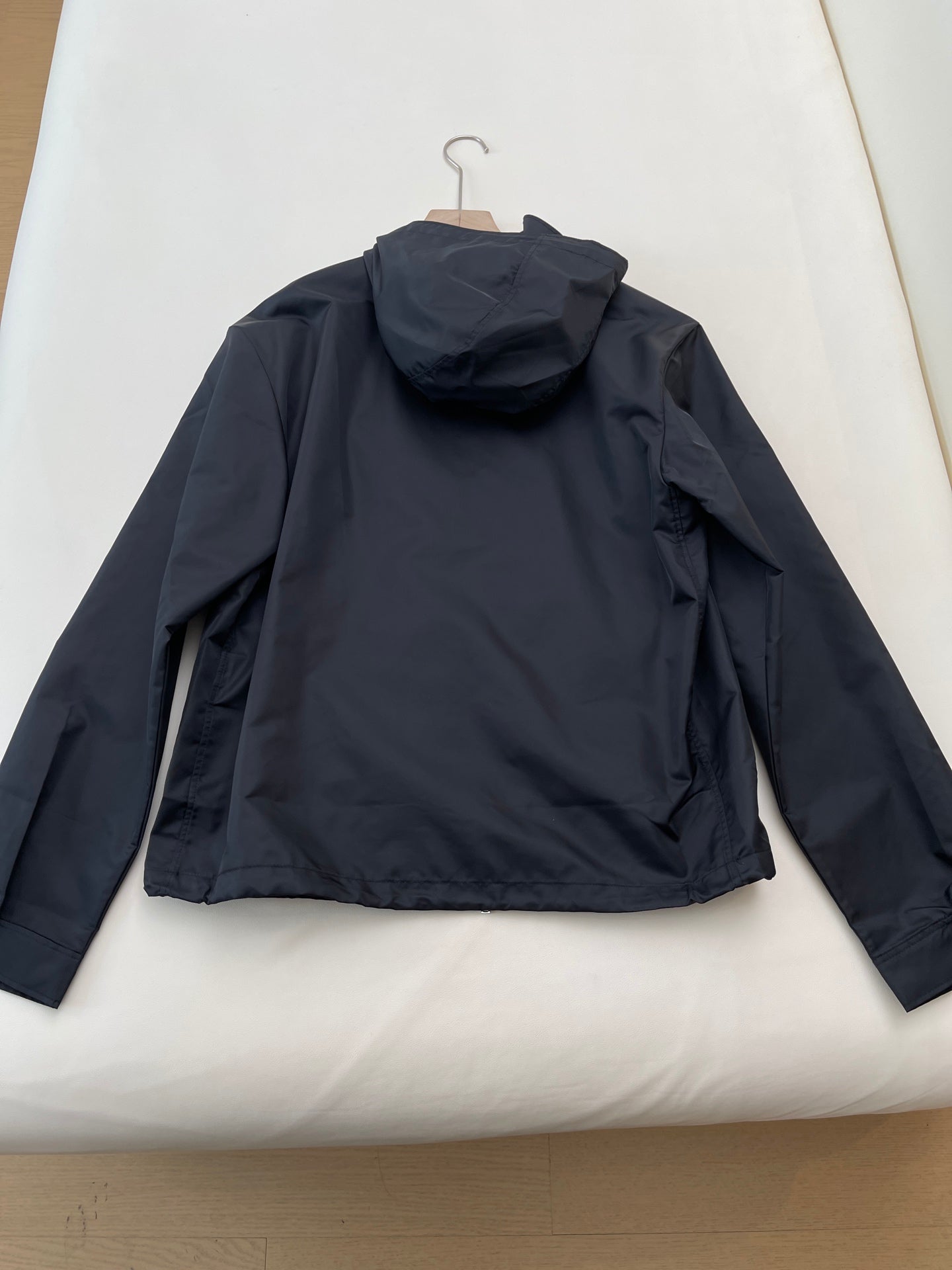 Prada Re-Nylon hooded blouson jacket