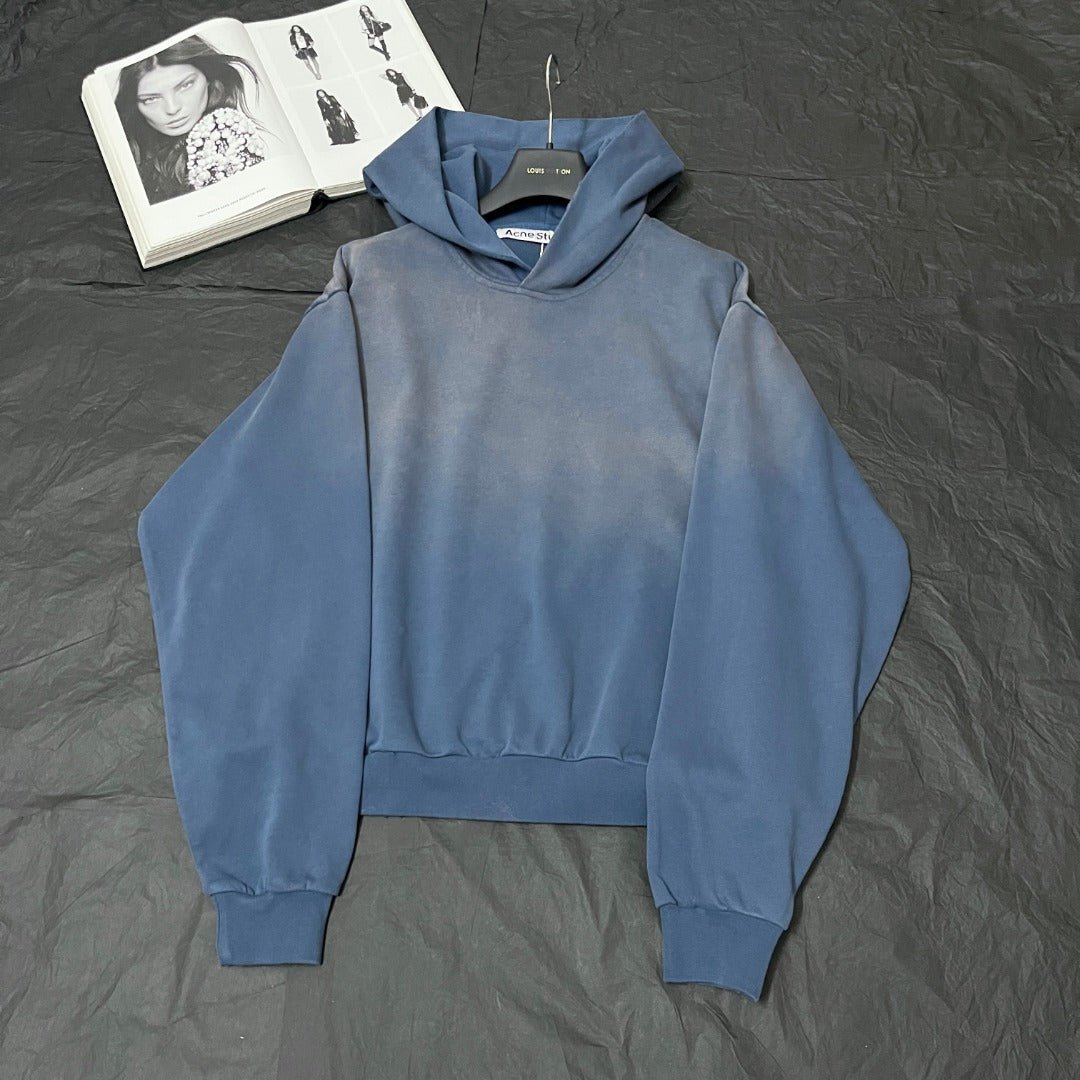 Acne Logo oversized hooded sweater