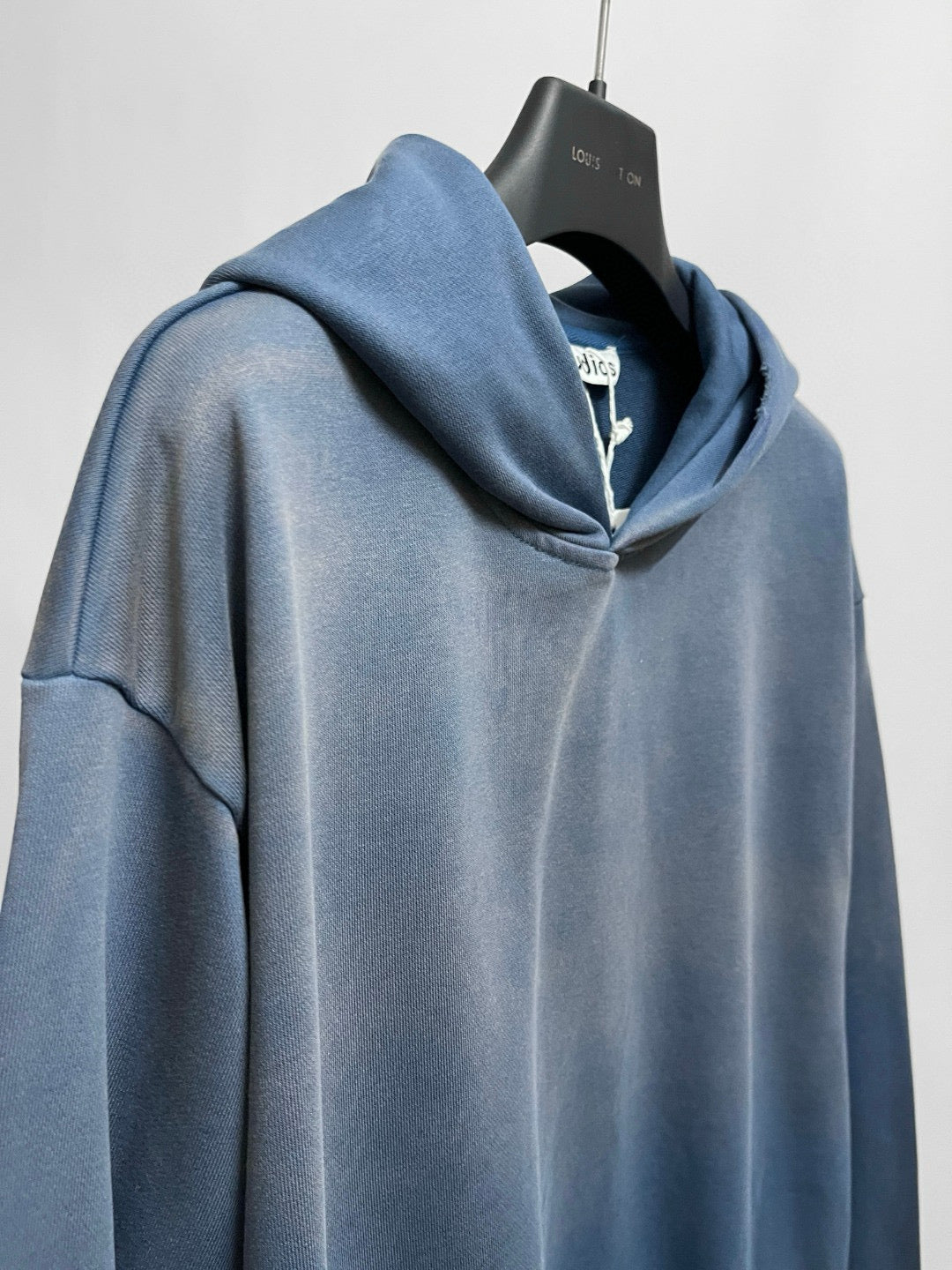 Acne Logo oversized hooded sweater