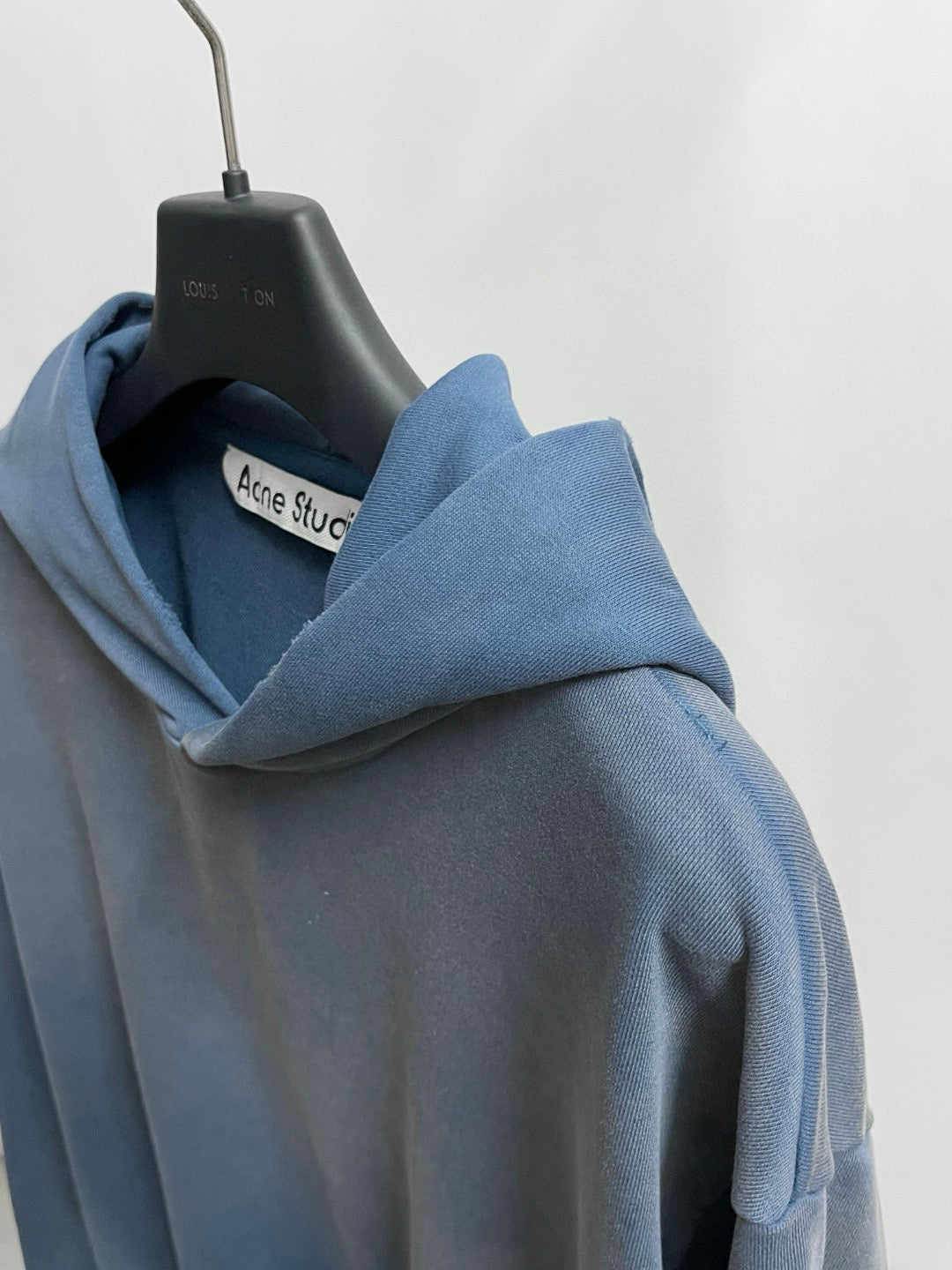 Acne Logo oversized hooded sweater